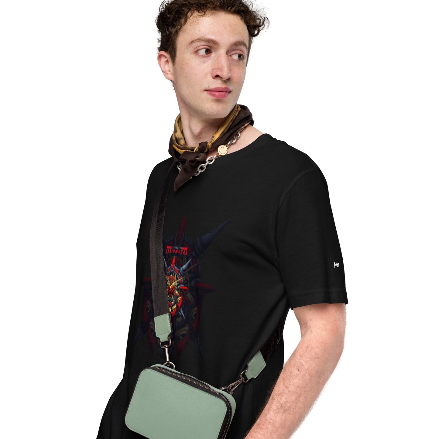 Cyberware Ronin Mecha - Unisex t-shirt by DarkByteGear