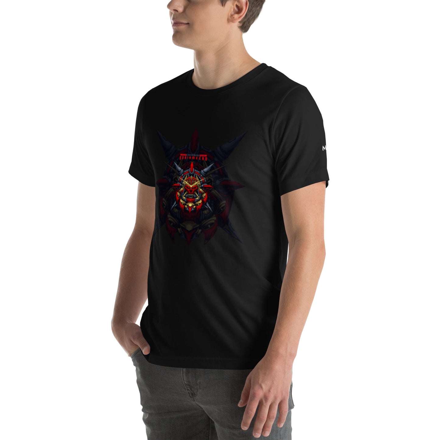 Cyberware Ronin Mecha - Unisex t-shirt by DarkByteGear