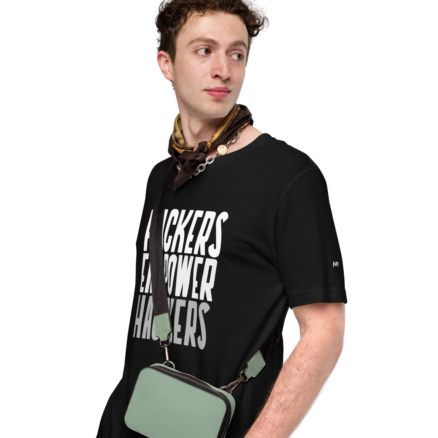 Hackers Empower Hackers - Unisex t-shirt by DarkByteGear