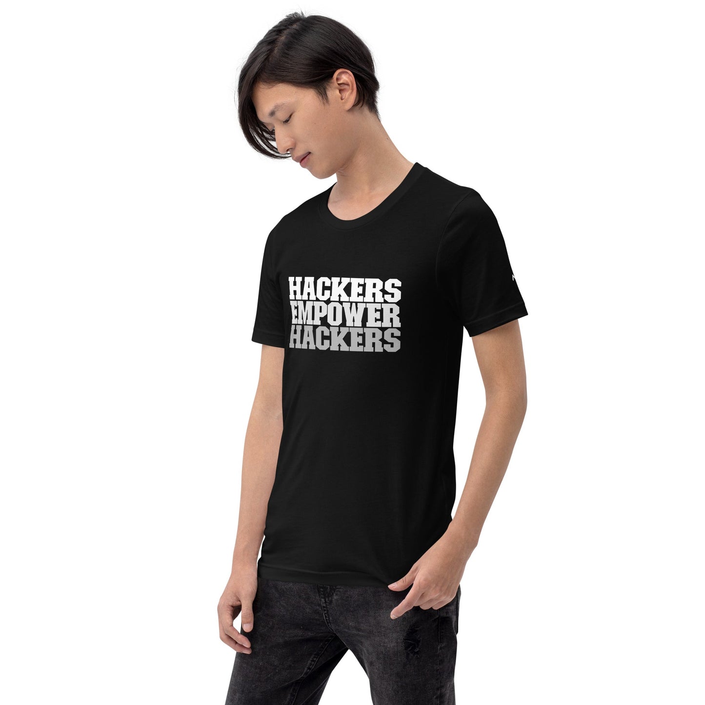 Hackers Empower Hackers V2 - Unisex t-shirt by DarkByteGear