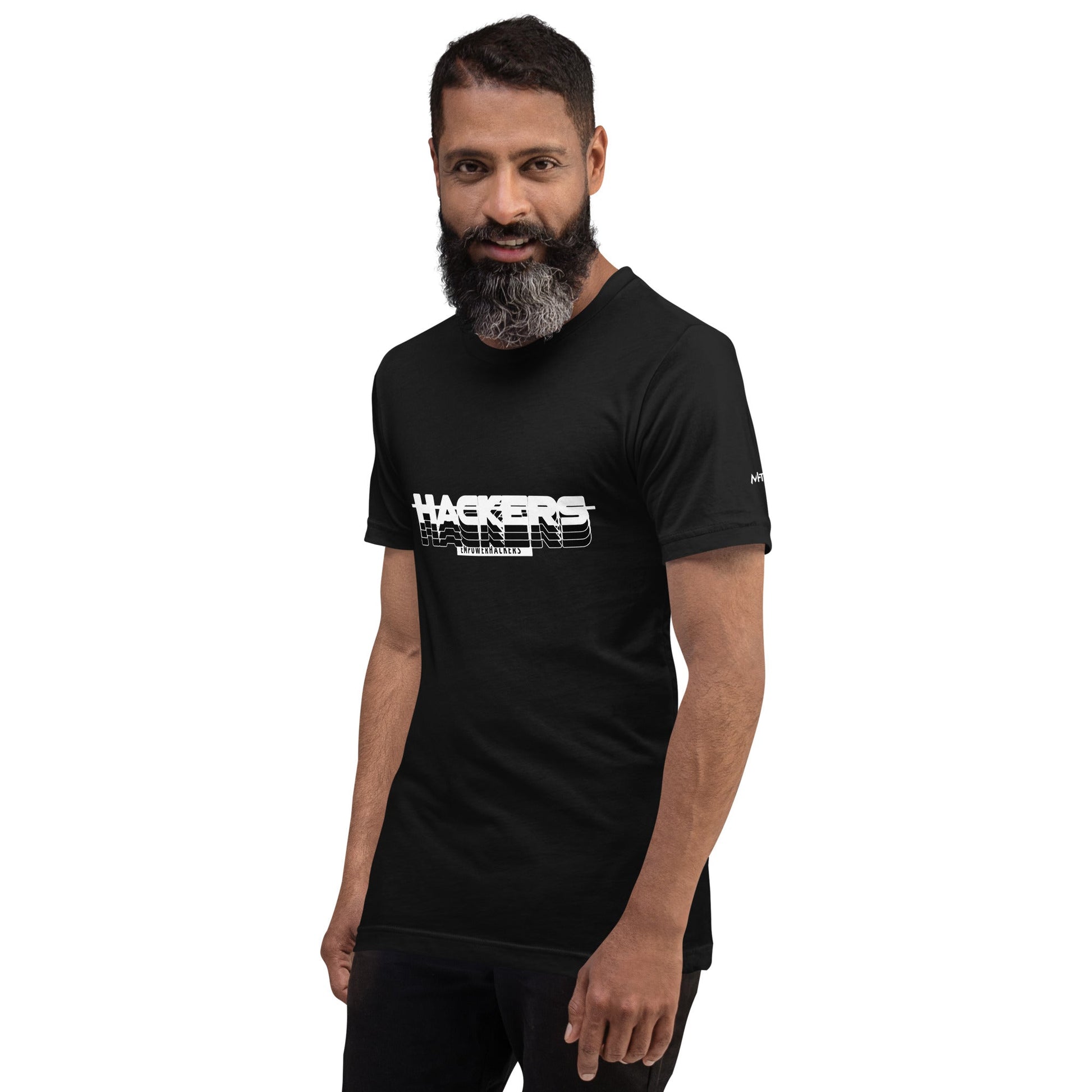 Hackers Empower Hackers V3 - Unisex t-shirt by DarkByteGear