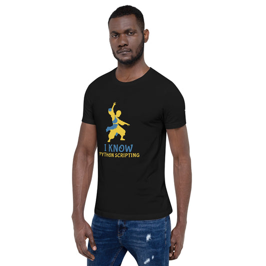 I Know Python Scripting - Unisex t-shirt by DarkByteGear