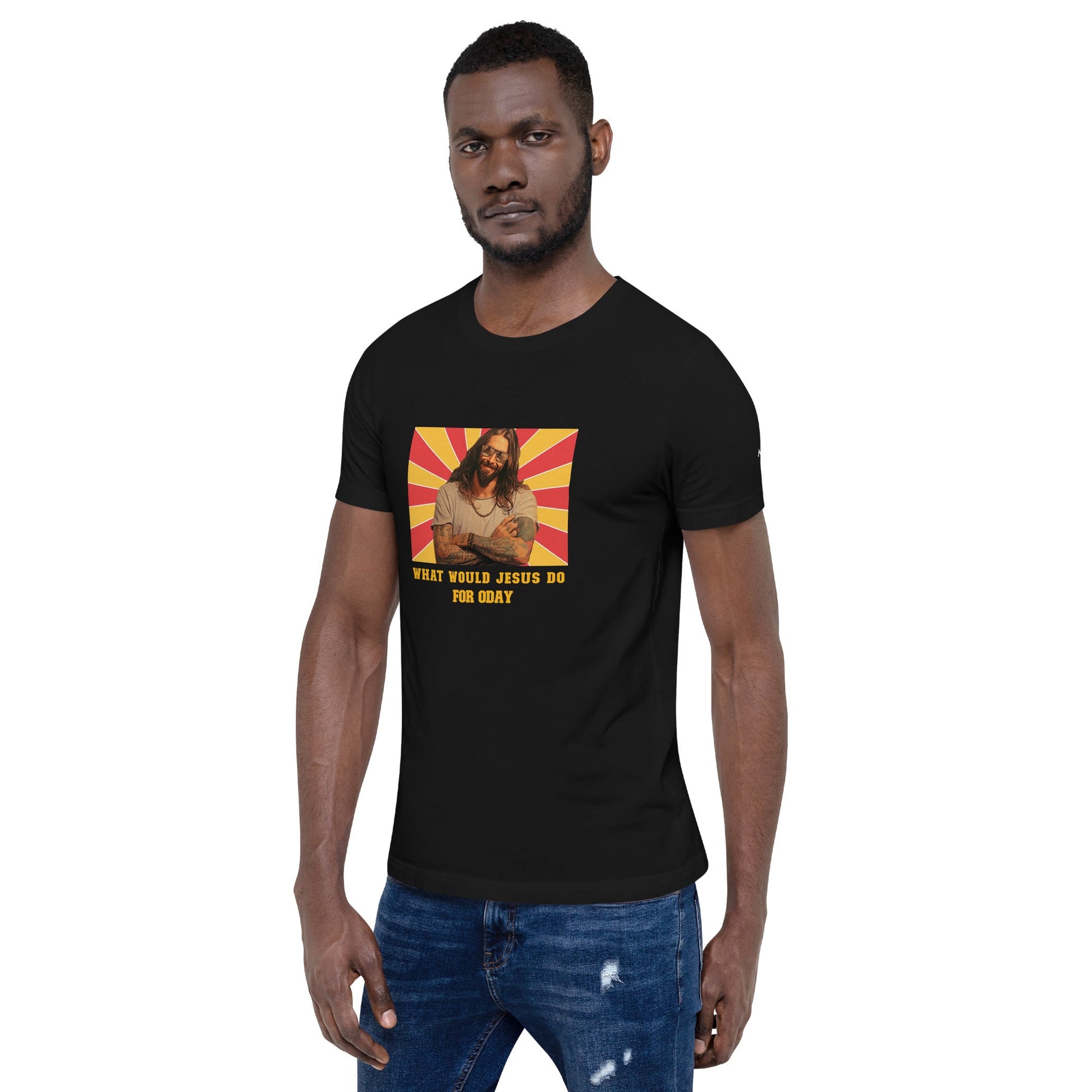What would Jesus do for 0day v1 - Unisex t-shirt by DarkByteGear