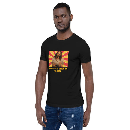 What would Jesus do for 0day v1 - Unisex t-shirt by DarkByteGear