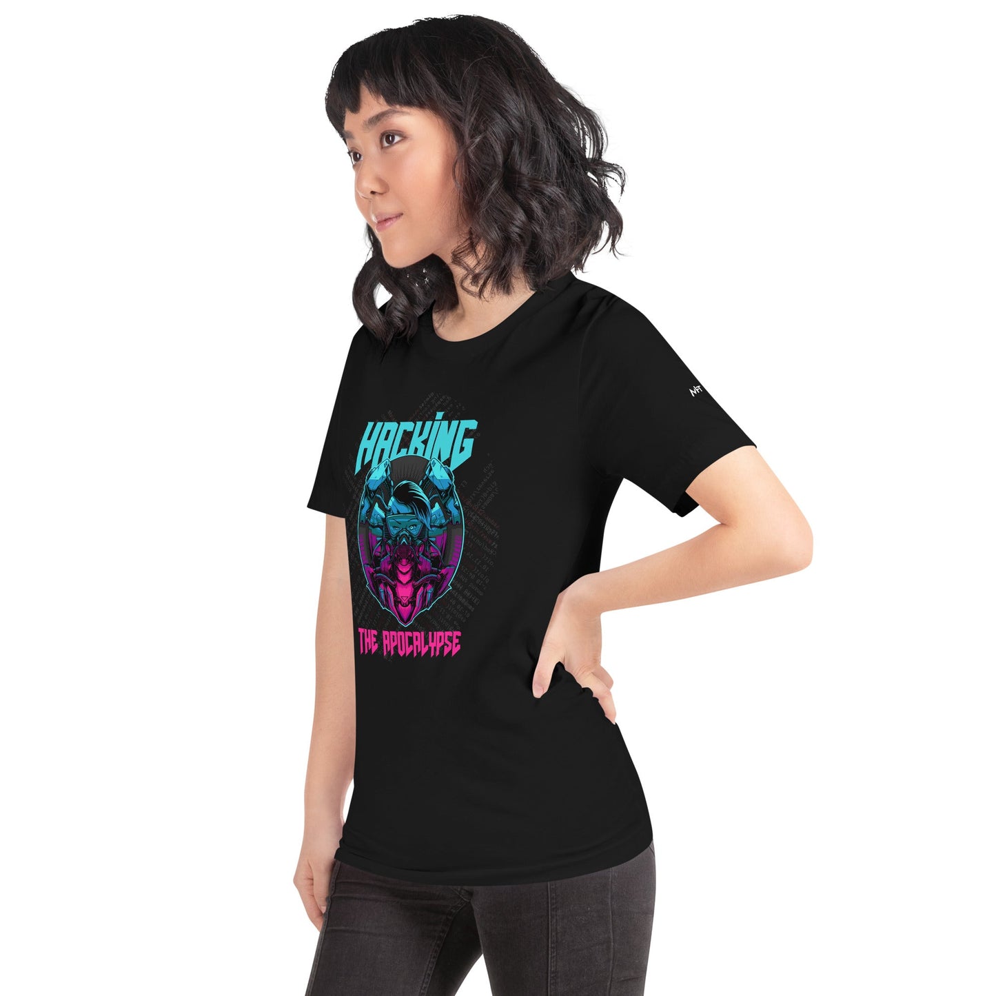 Hacking the apocalypse V2 - Unisex t-shirt by DarkByteGear