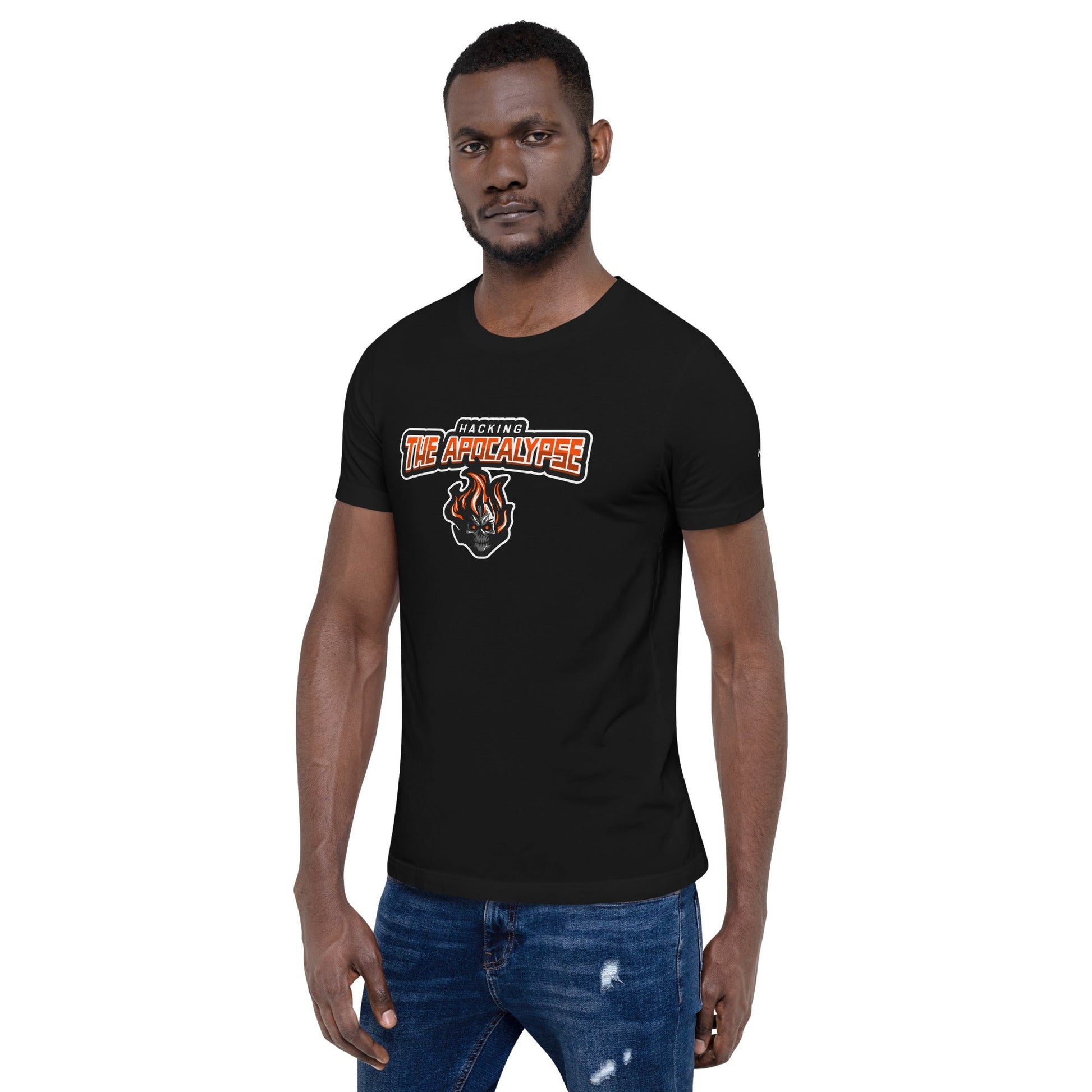 Hacking the Apocalypse V1 - Unisex t-shirt by DarkByteGear