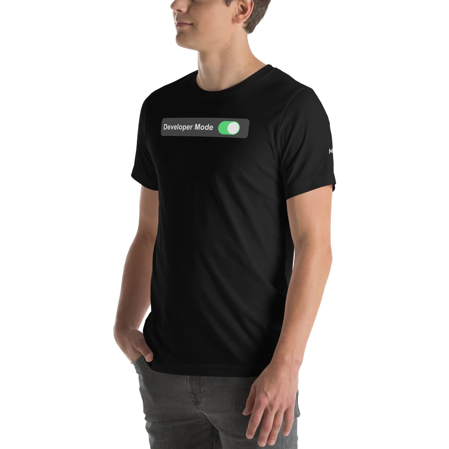 Developer Mode On - Unisex t-shirt by DarkByteGear