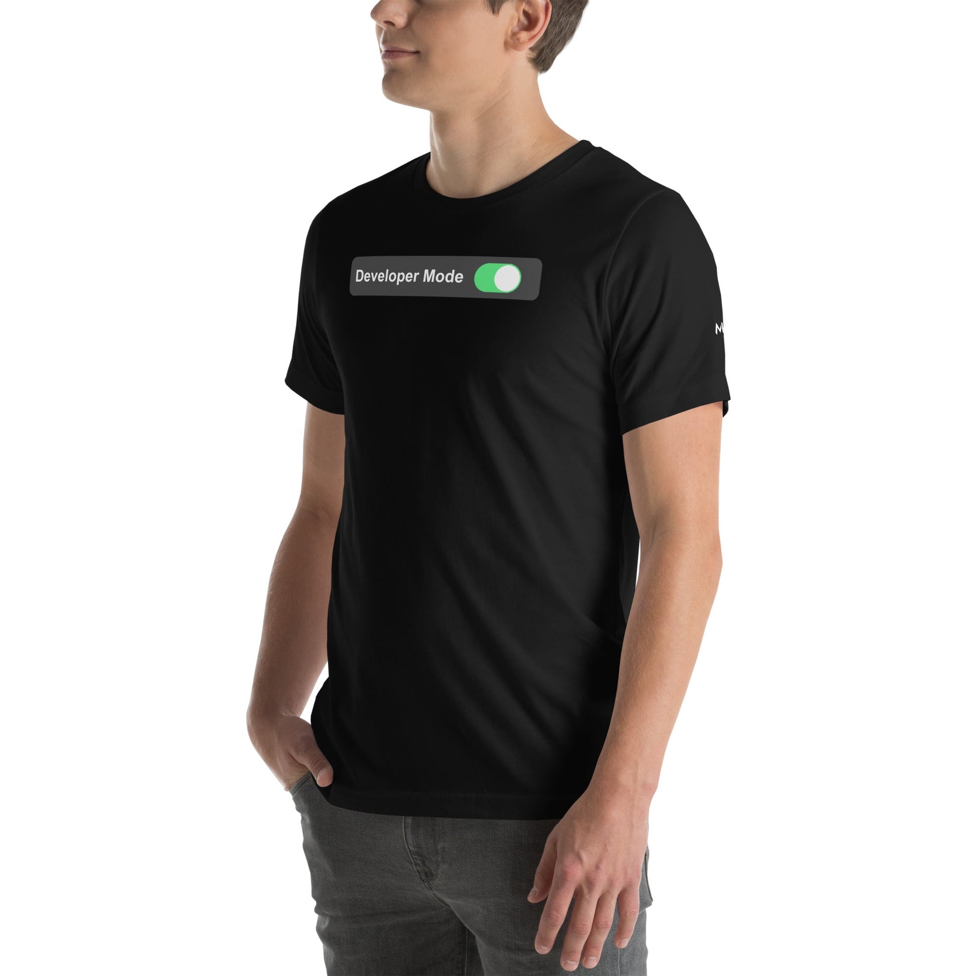 Developer Mode On - Unisex t-shirt by DarkByteGear