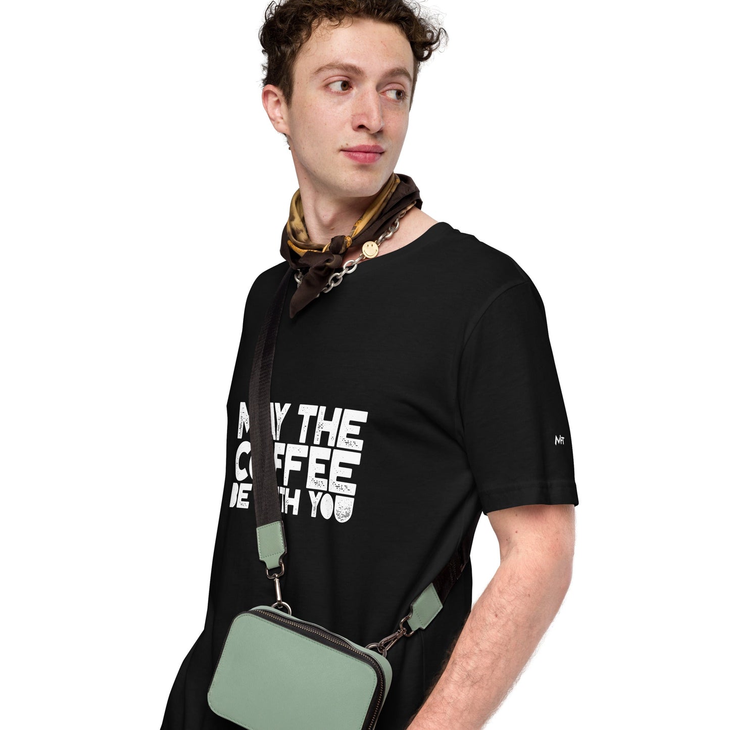 May the Coffee be with You - Unisex t-shirt by DarkByteGear