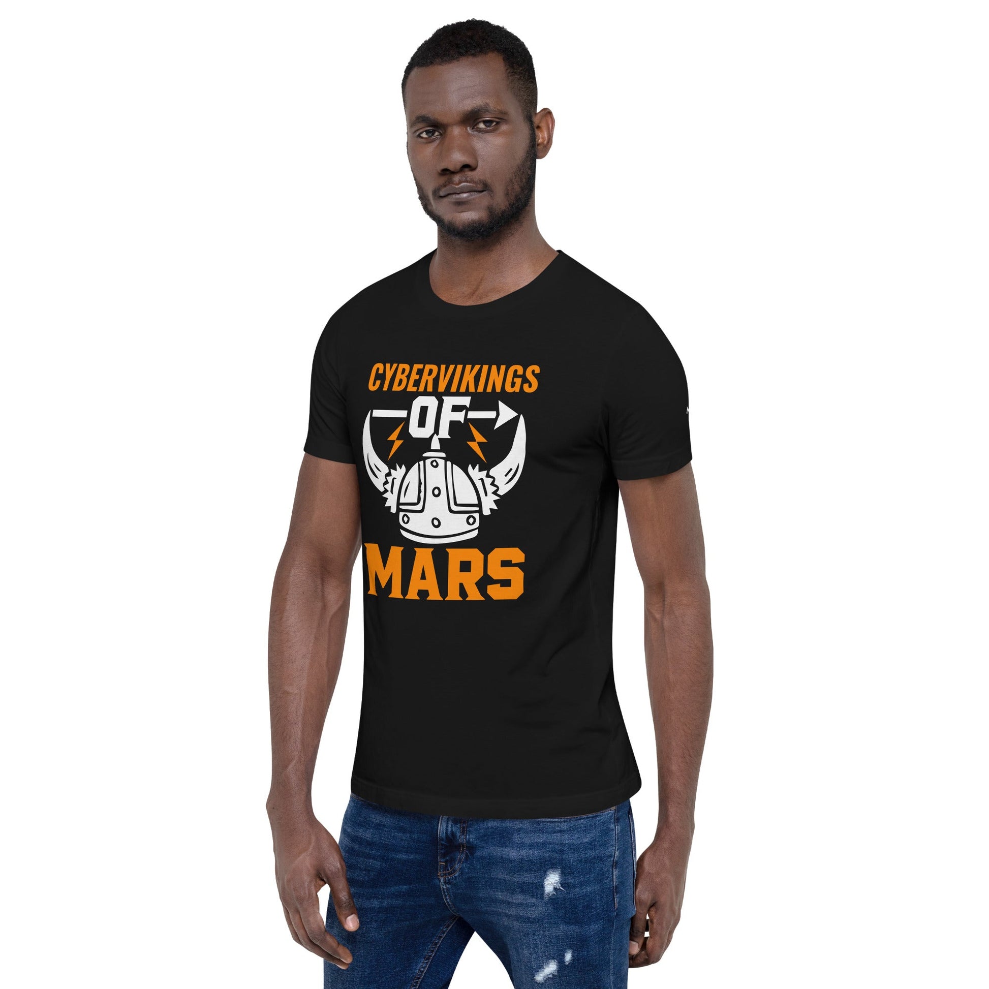 Cyberviking of Mars - Unisex t-shirt by DarkByteGear