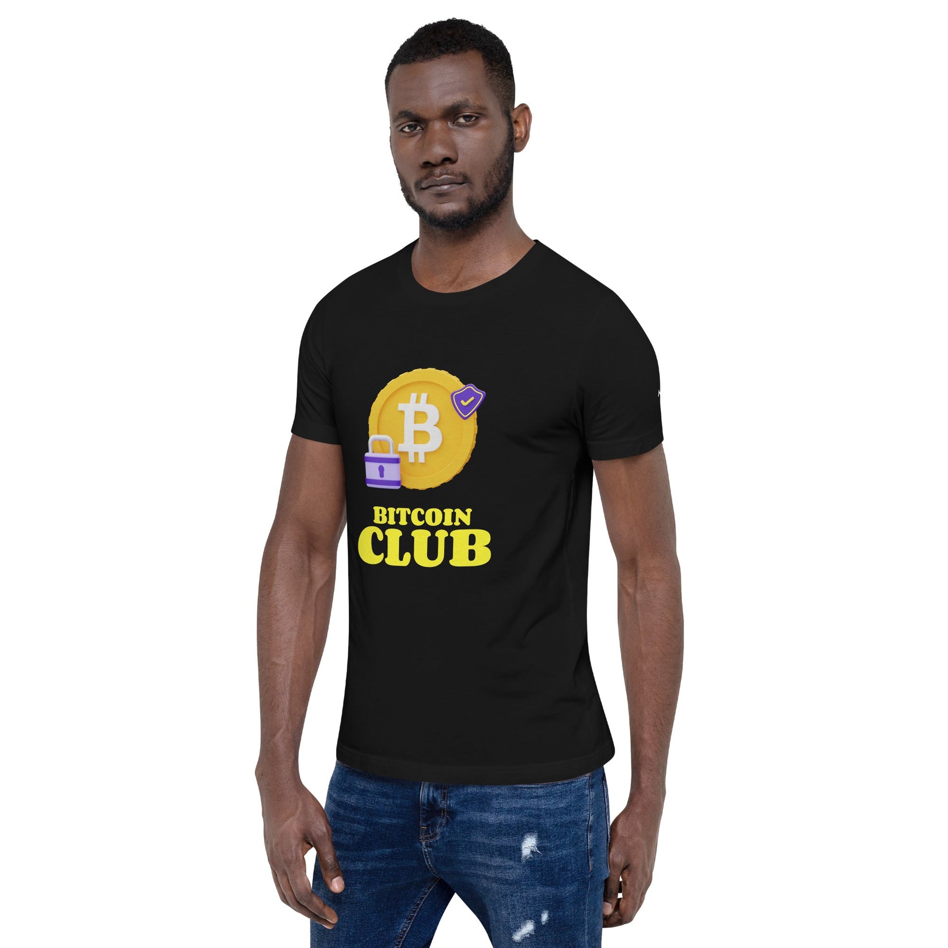 BITCOIN CLUB V7 - Unisex t-shirt by DarkByteGear