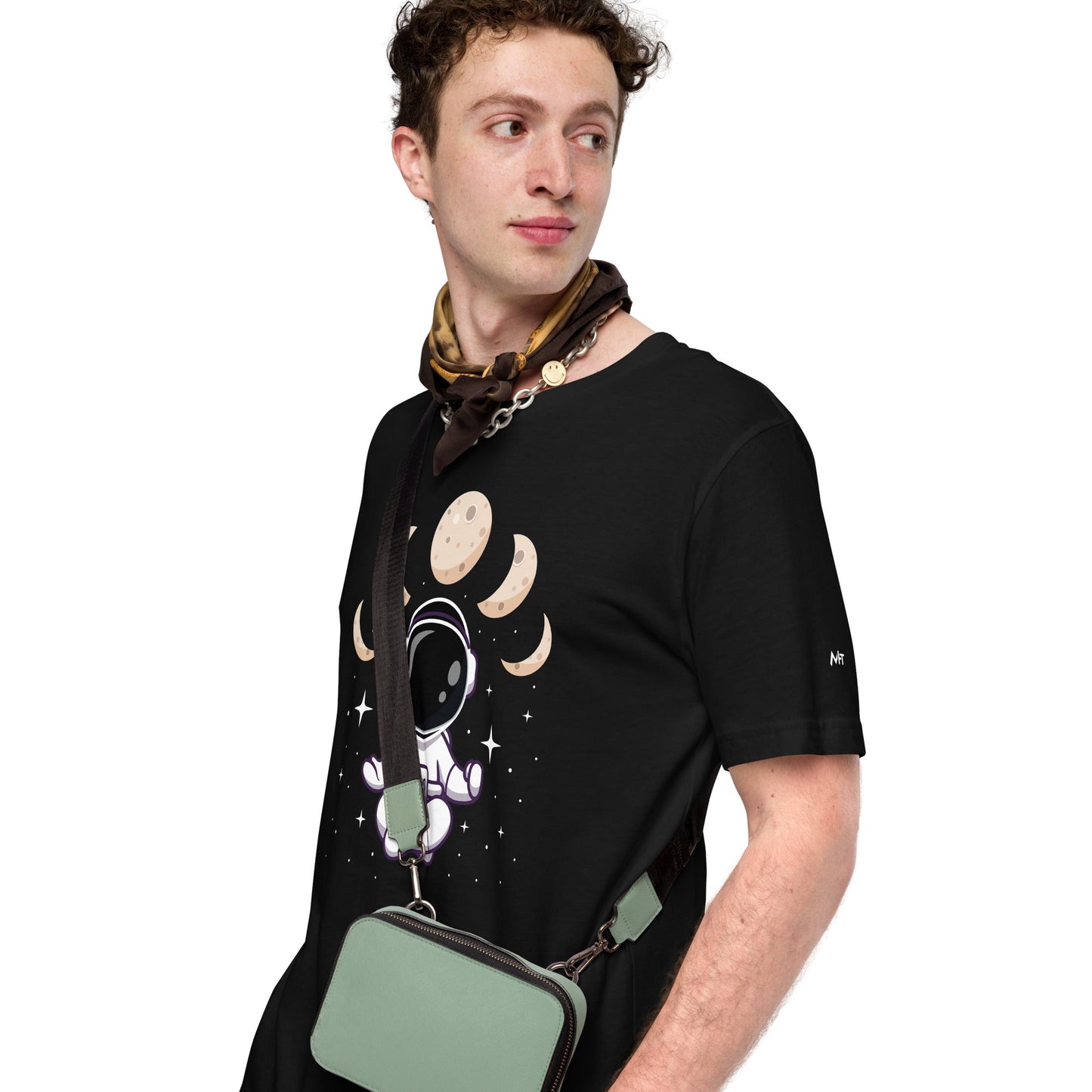 Astronaut Meditation - Unisex t-shirt by DarkByteGear