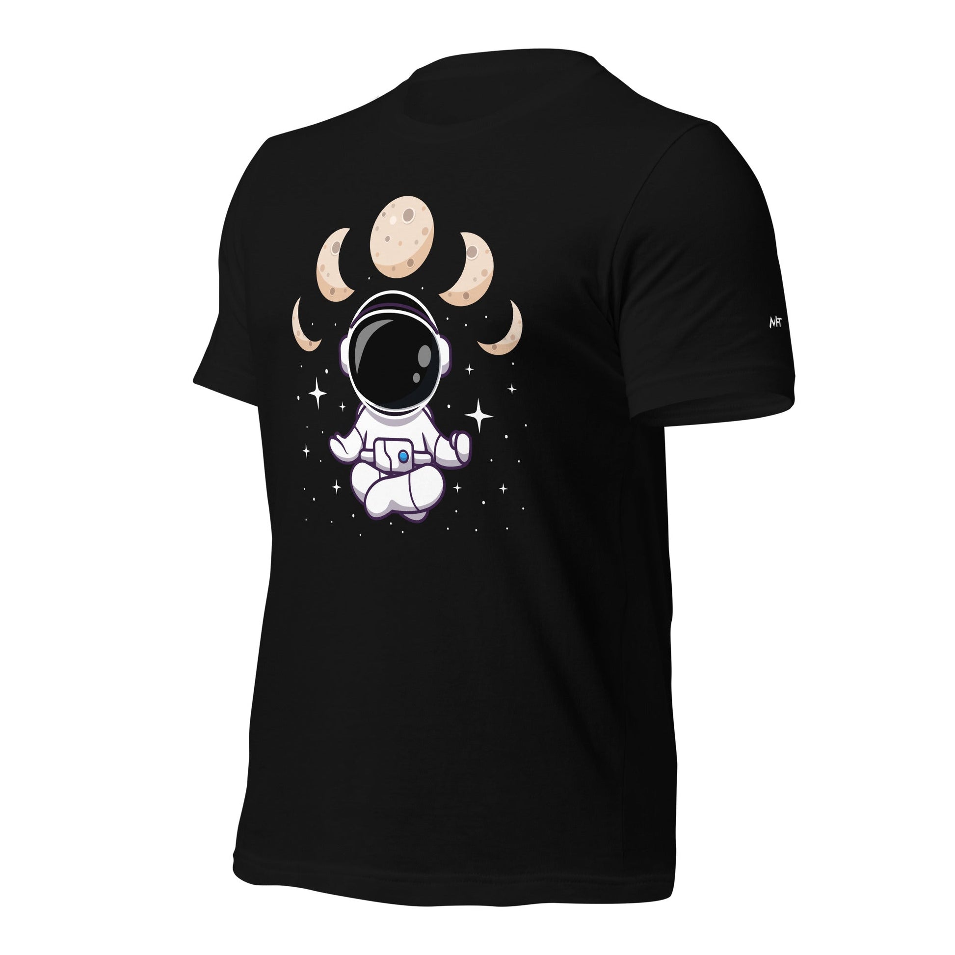 Astronaut Meditation - Unisex t-shirt by DarkByteGear
