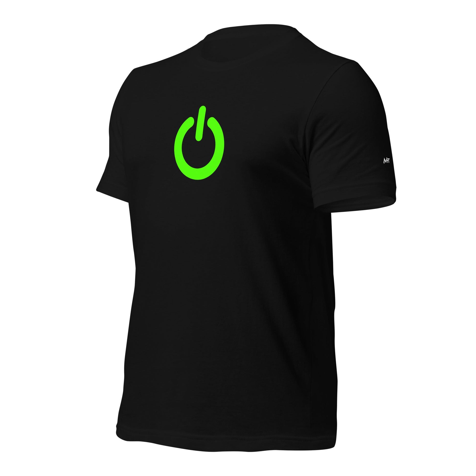 Power on - Unisex t-shirt by DarkByteGear