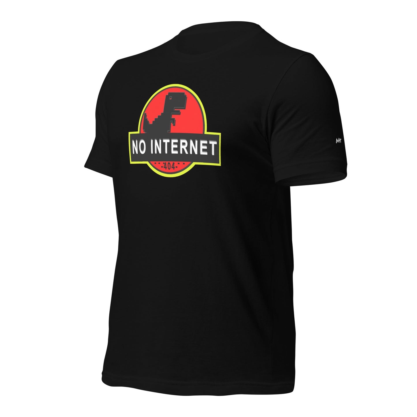 No internet 404 - Unisex t-shirt by DarkByteGear