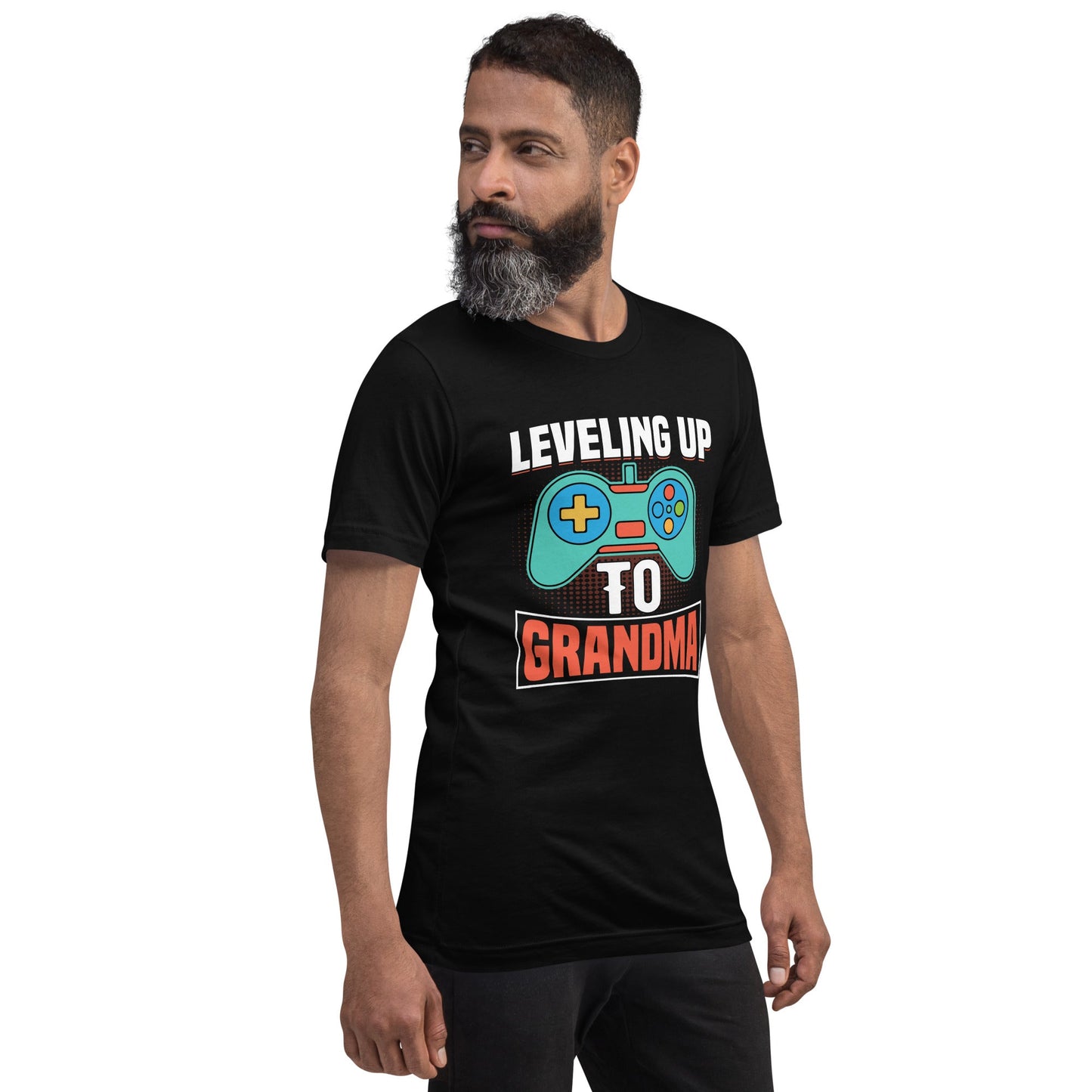 Leveling up to Grandma - Unisex t-shirt by DarkByteGear