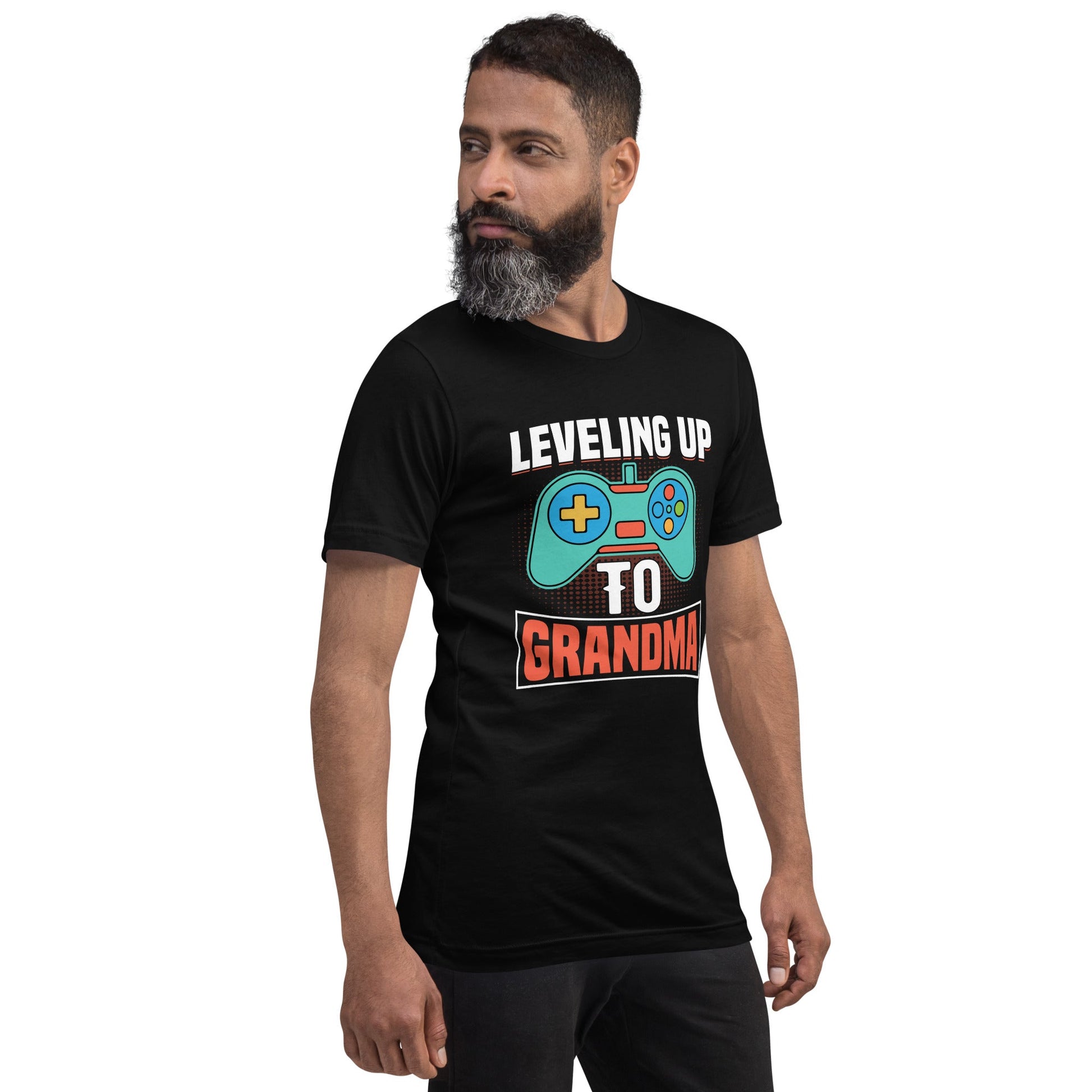 Leveling up to Grandma - Unisex t-shirt by DarkByteGear
