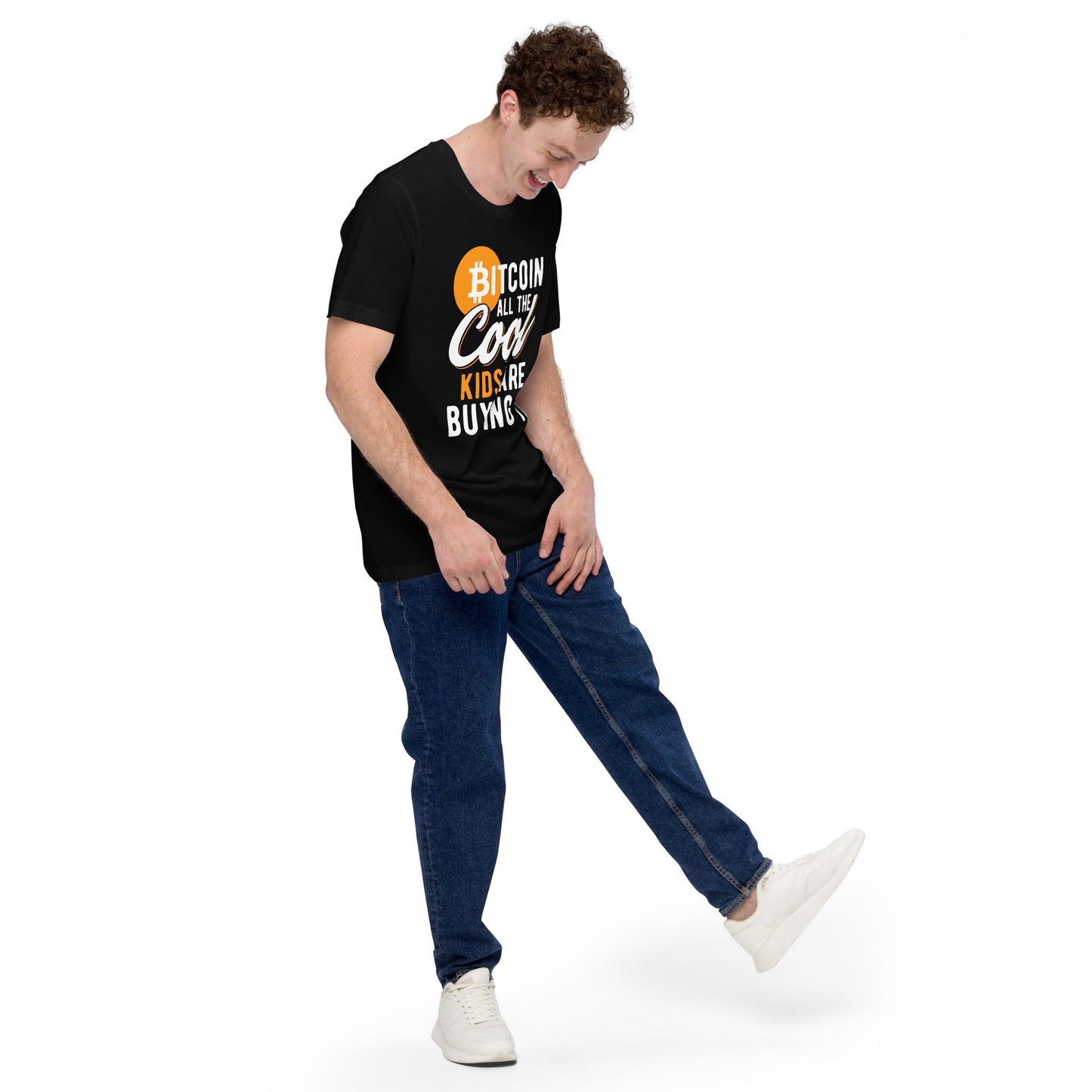 Bitcoin All the cool kids are buying it Unisex t-shirt by DarkByteGear