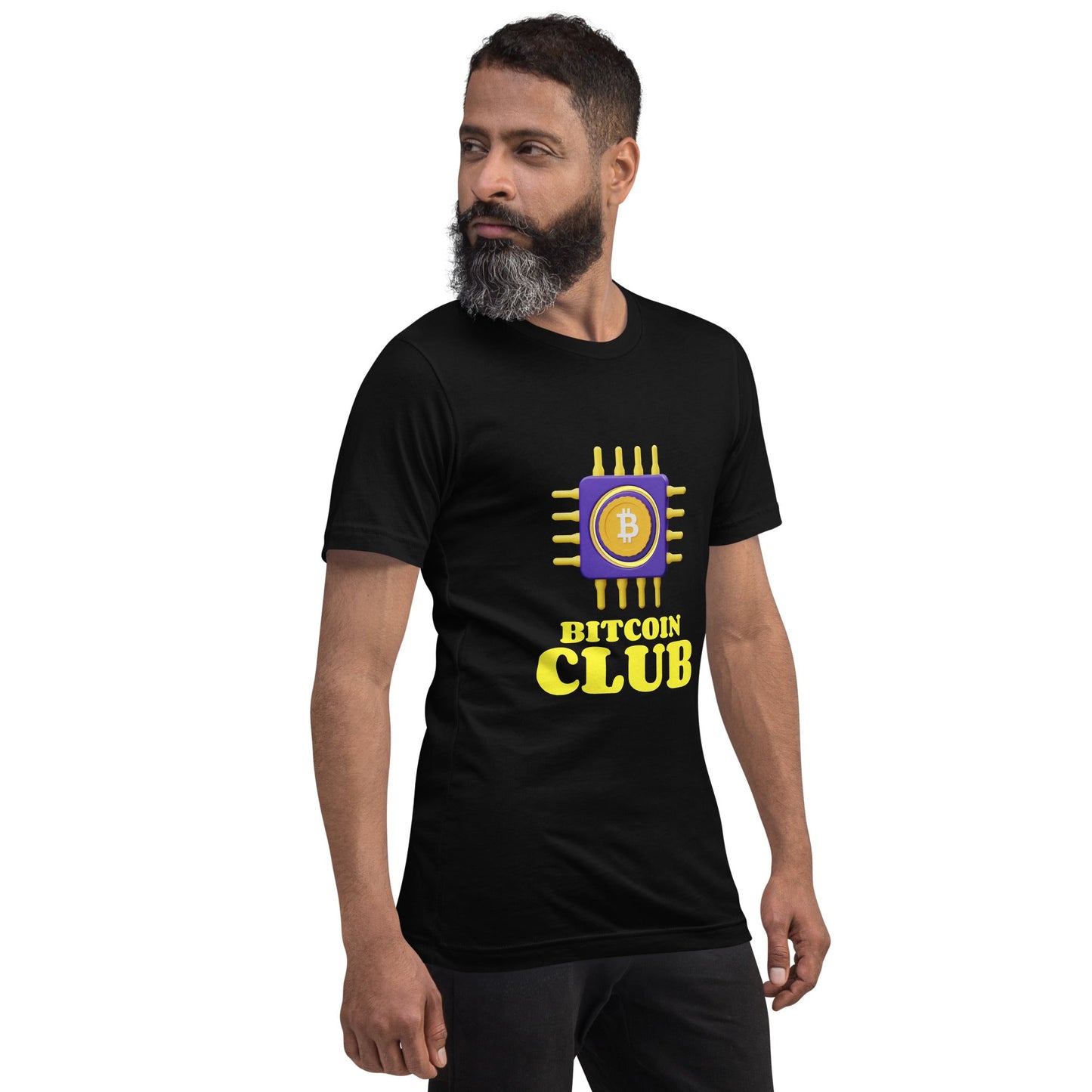 BITCOIN CLUB V2 - Unisex t-shirt by DarkByteGear