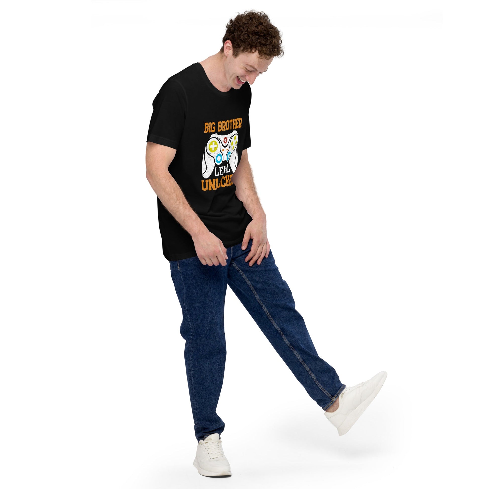 Big Brother Level Unlocked Unisex t-shirt by DarkByteGear