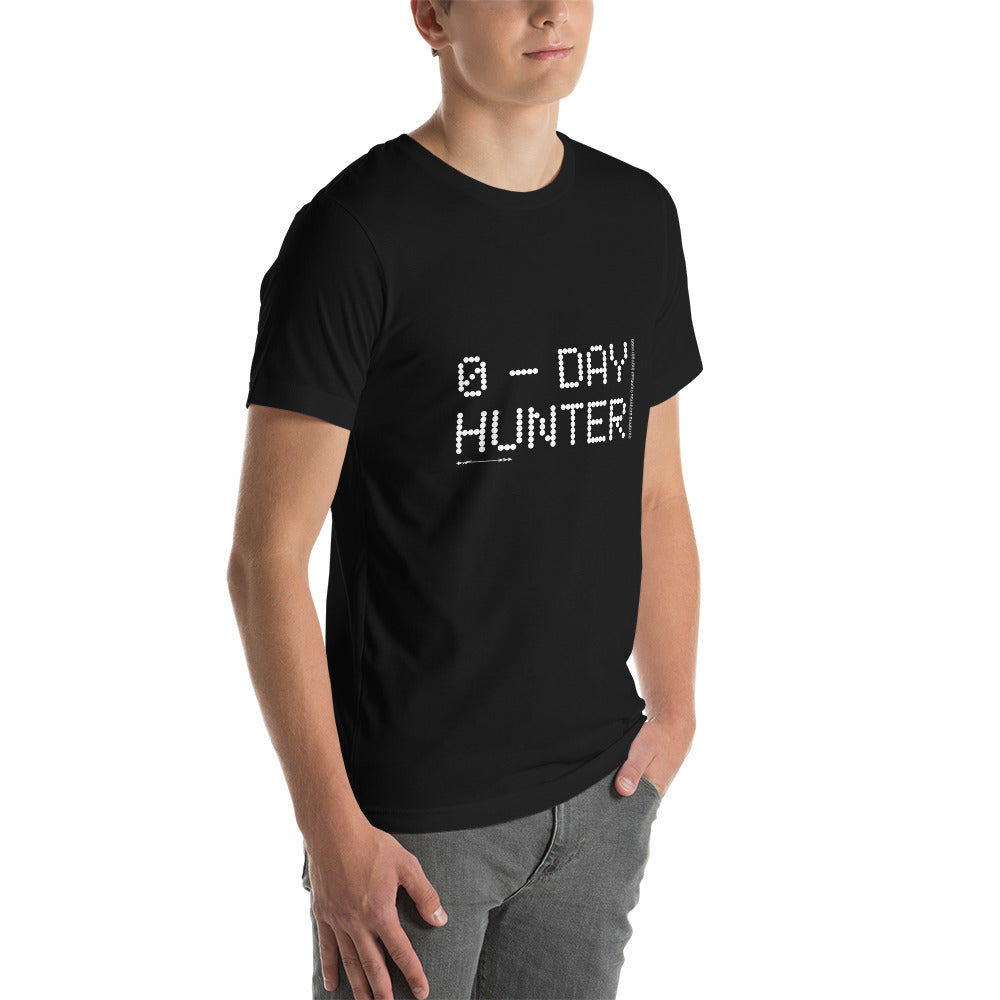 0-day Hunter V2 Unisex t-shirt by DarkByteGear