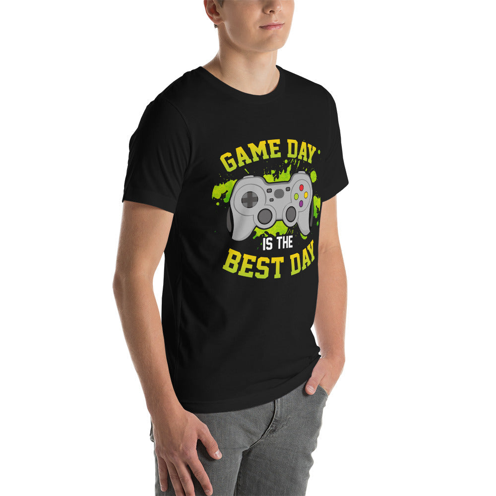 Game Day is the Best Day - Unisex t-shirt by DarkByteGear