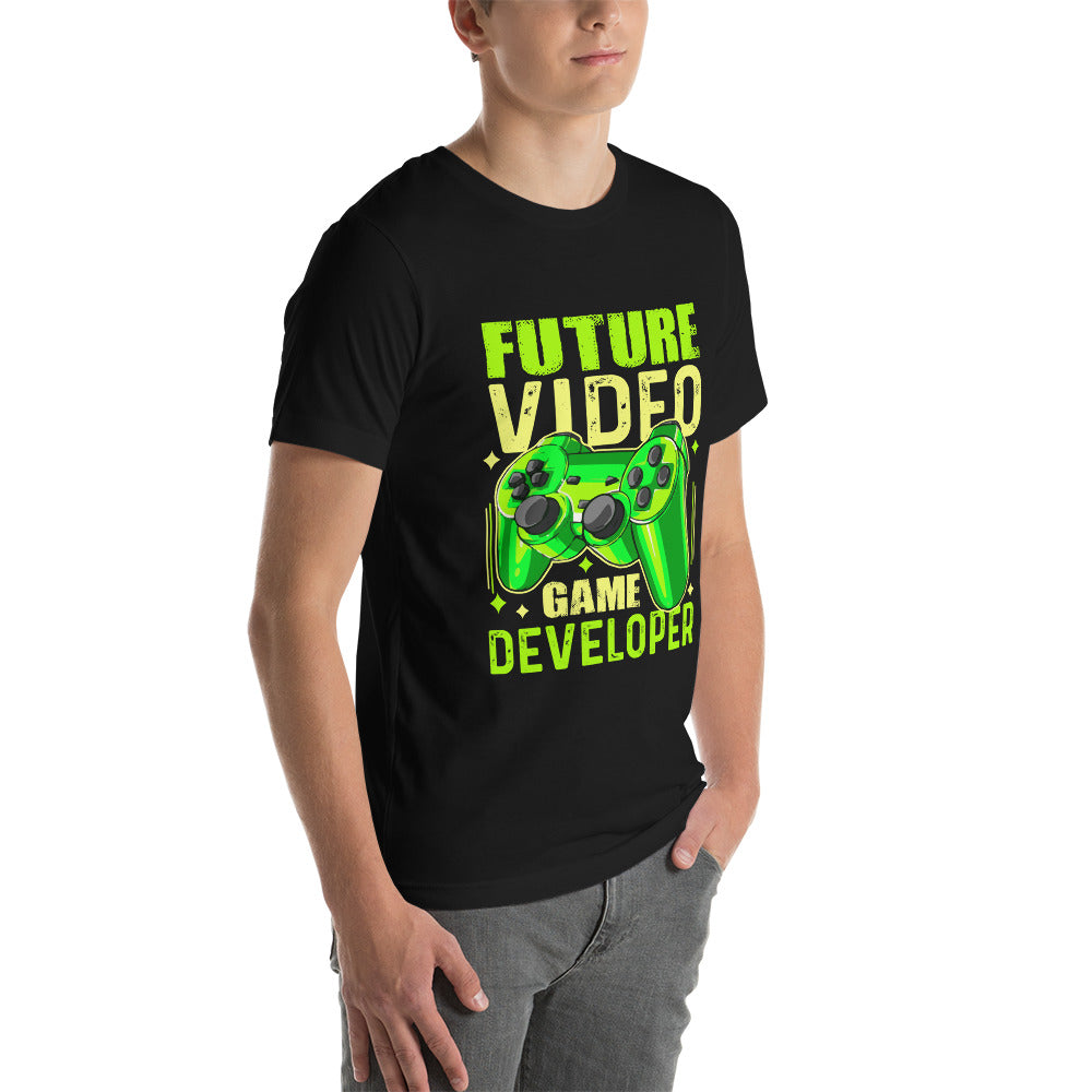Future Video Game Developer - Unisex t-shirt by DarkByteGear