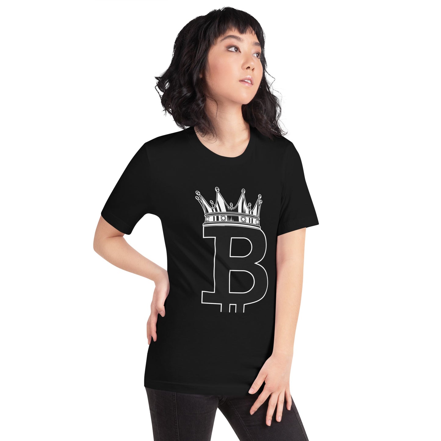 Bitcoin Queen - Unisex t-shirt by DarkByteGear