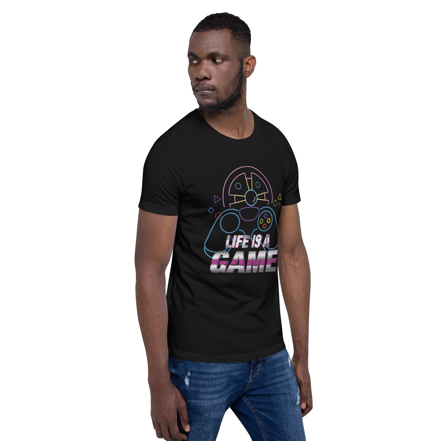 Life is a Game - Unisex t-shirt by DarkByteGear