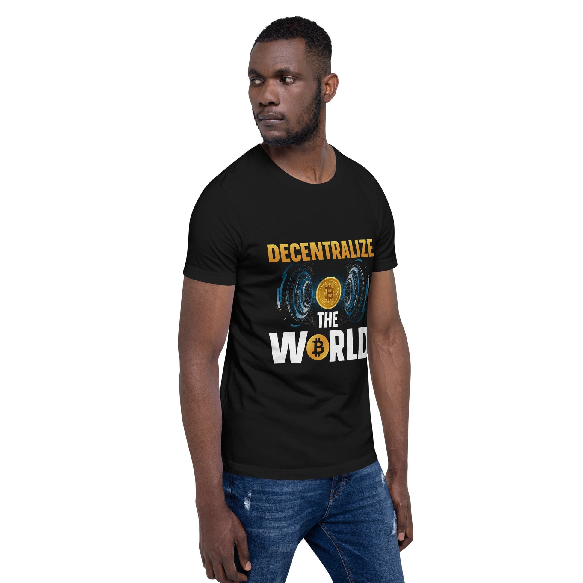 Decentralize the World - Unisex t-shirt by DarkByteGear