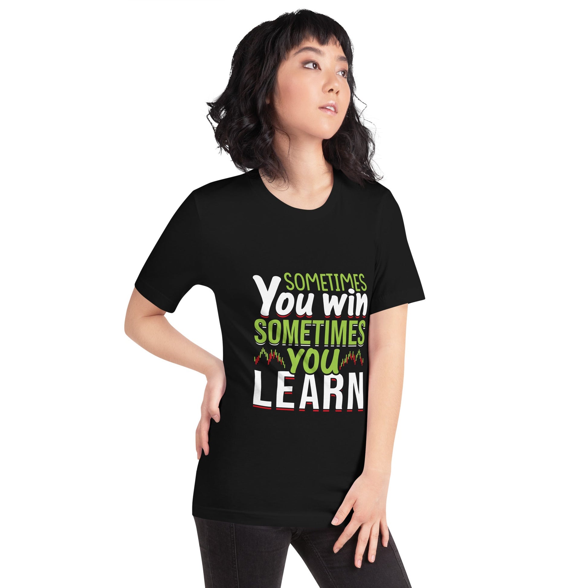 Sometimes you Win, sometimes you Learn - Unisex t-shirt by DarkByteGear