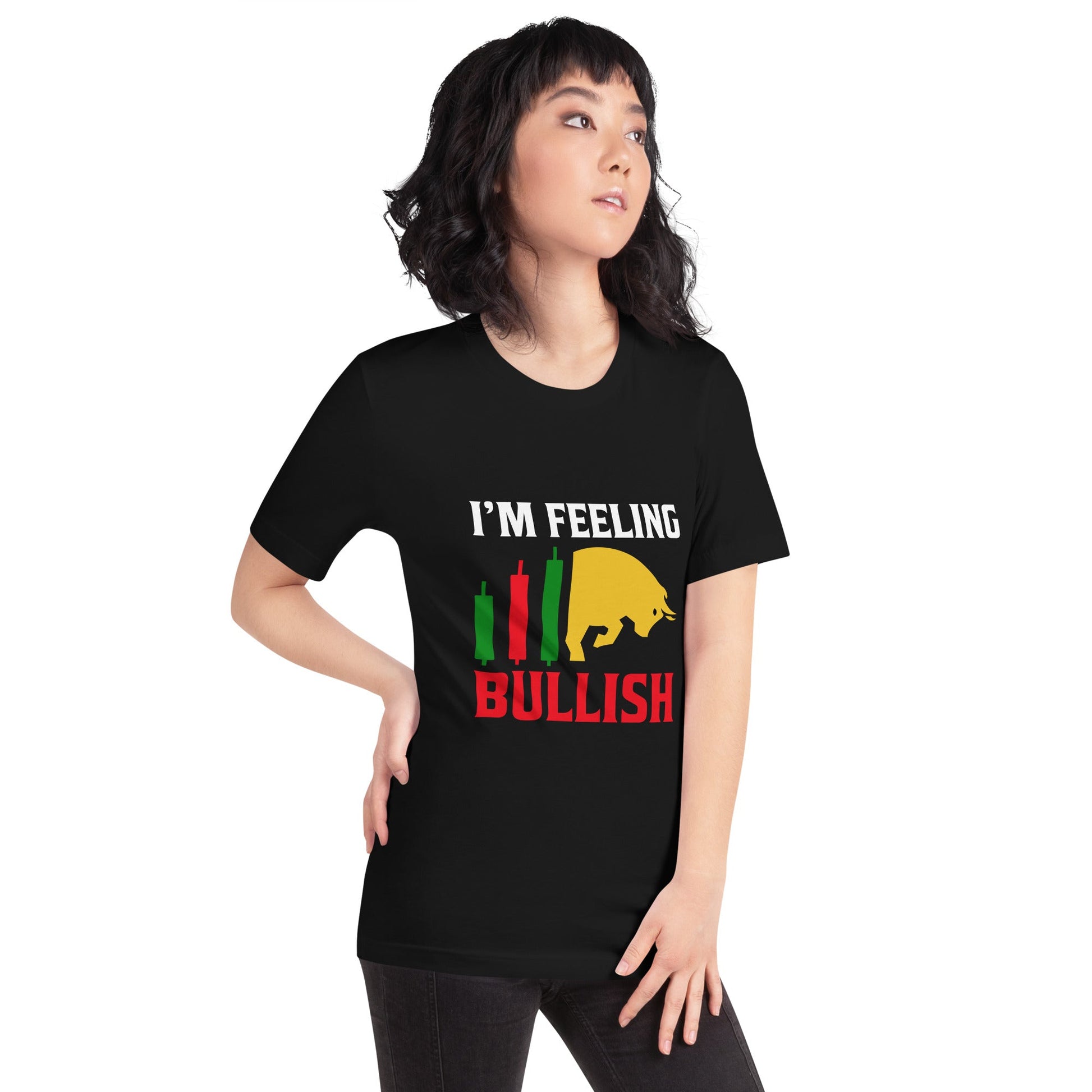 I'm Feeling Bullish Tanvir - Unisex t-shirt by DarkByteGear