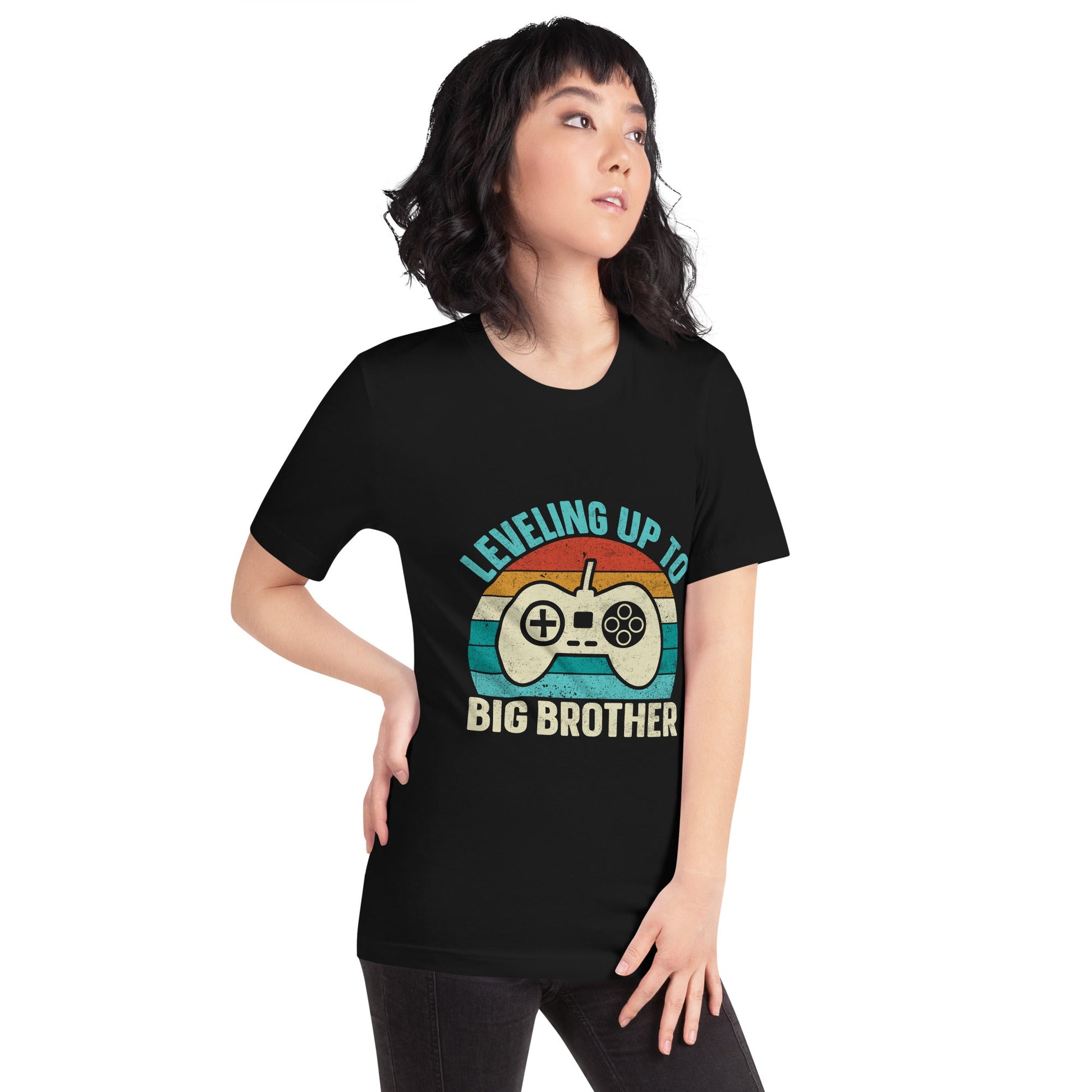 Levelling up to Big Brother V2 - T-Shirt by DarkByteGear
