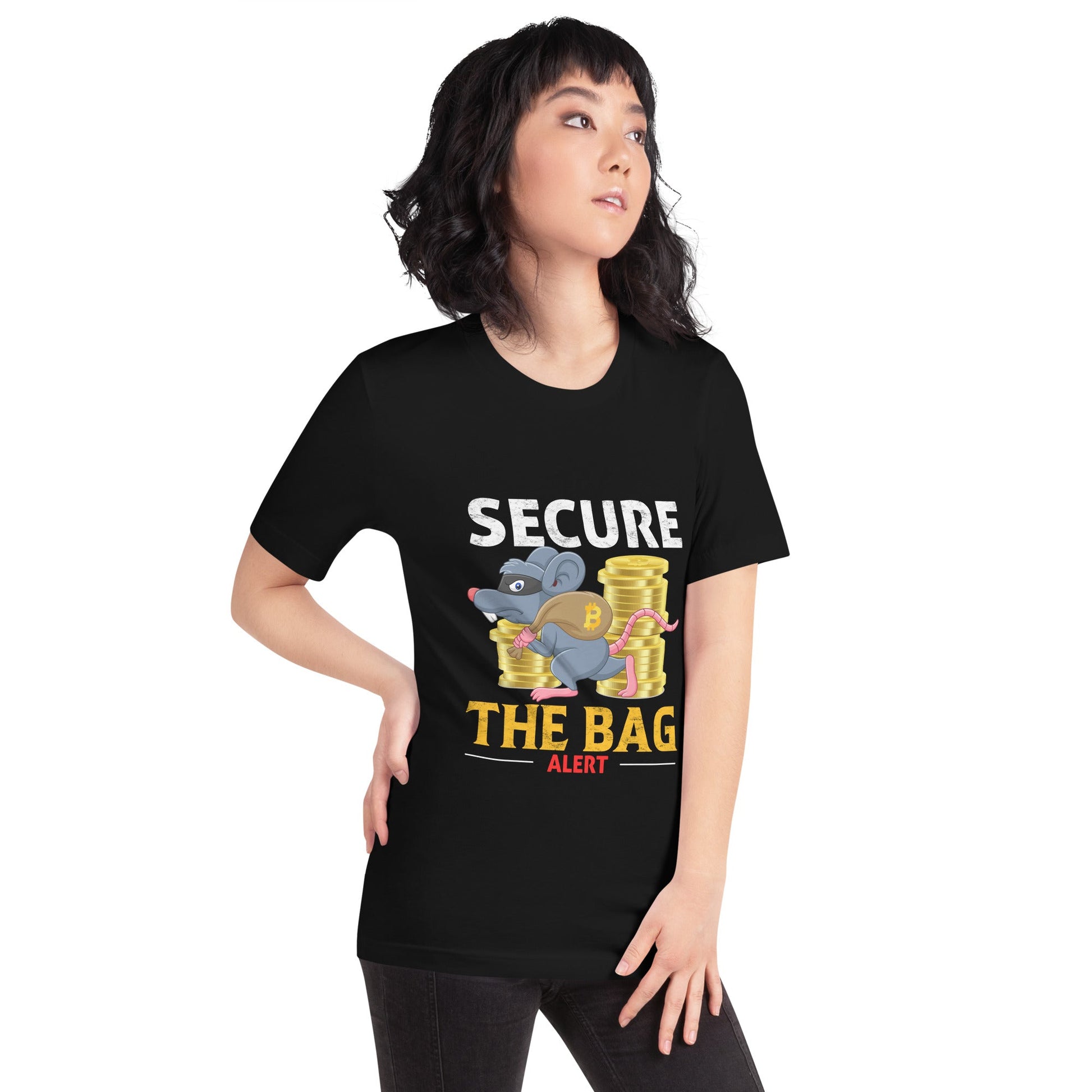 Secure the Bag Alert - Unisex t-shirt by DarkByteGear