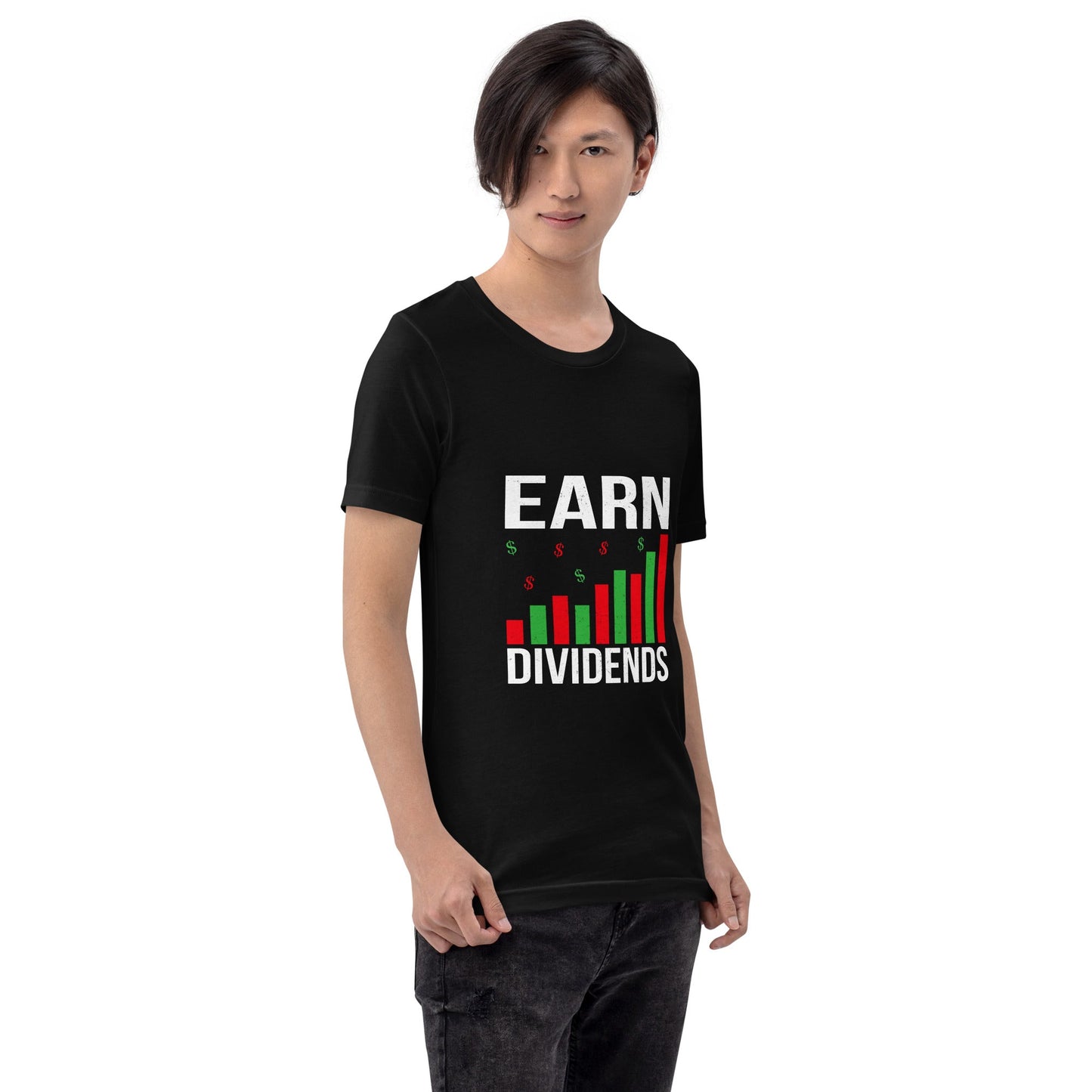 Earn Dividends - Unisex t-shirt by DarkByteGear