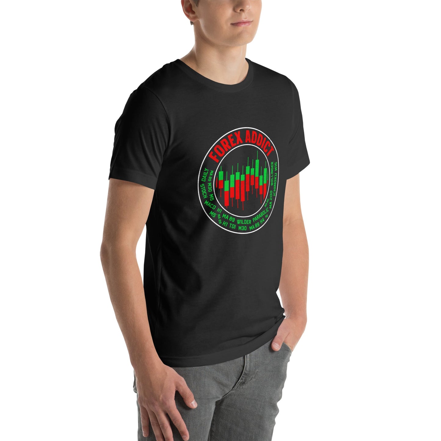 Forex Addict ( RK ) - Unisex t-shirt by DarkByteGear