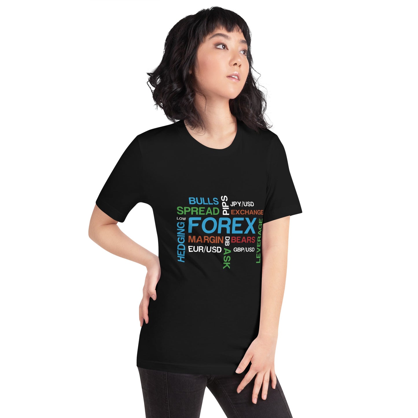 Forex Pips Leverage - Unisex t-shirt by DarkByteGear