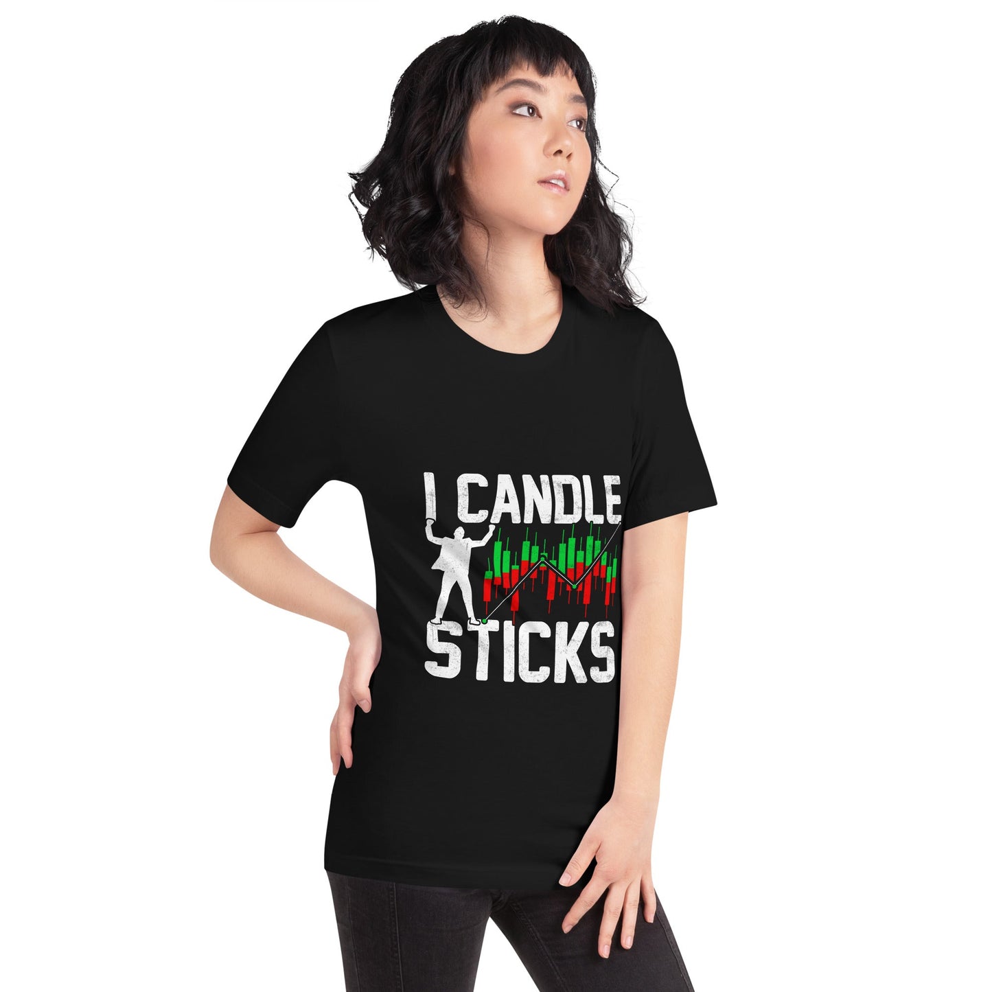 I Candle Stick - Unisex t-shirt by DarkByteGear