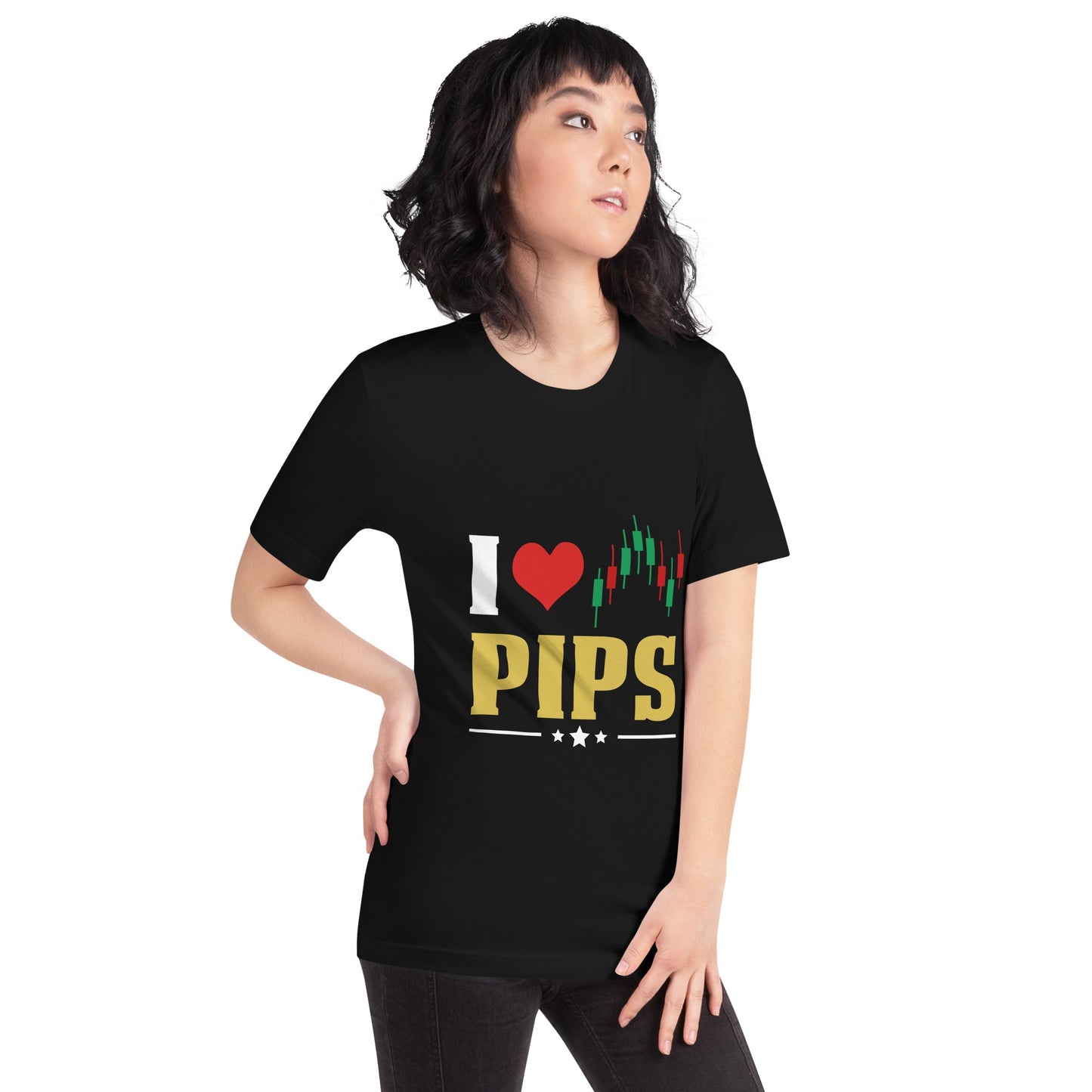 I Love Pips ( MAHFUZ ) - Unisex t-shirt by DarkByteGear