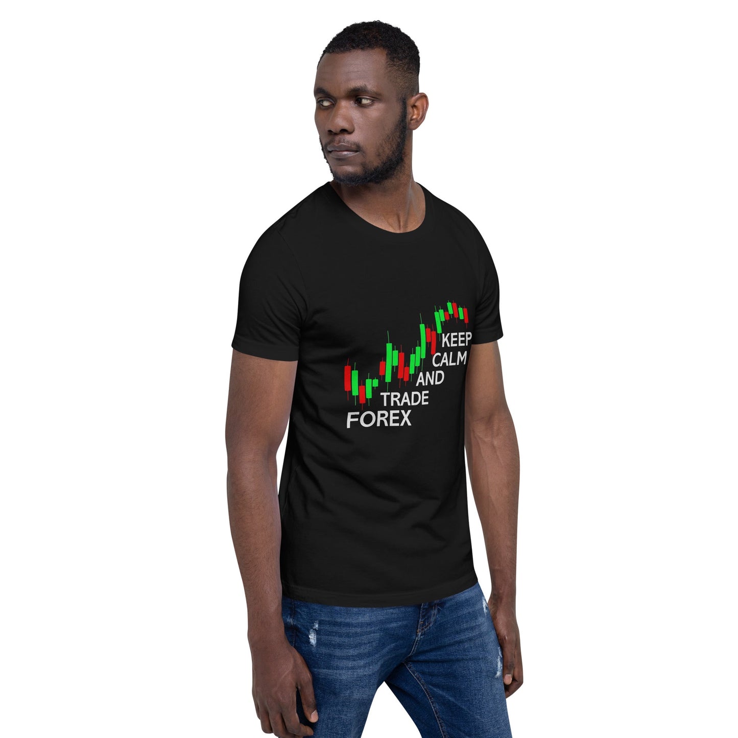 Keep Calm and Trade Forex - Unisex t-shirt by DarkByteGear