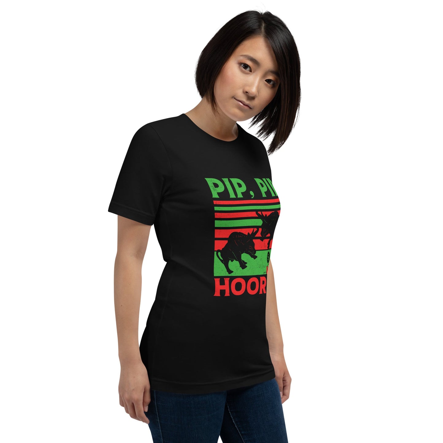 Pip, Pip Hooray - Unisex t-shirt by DarkByteGear