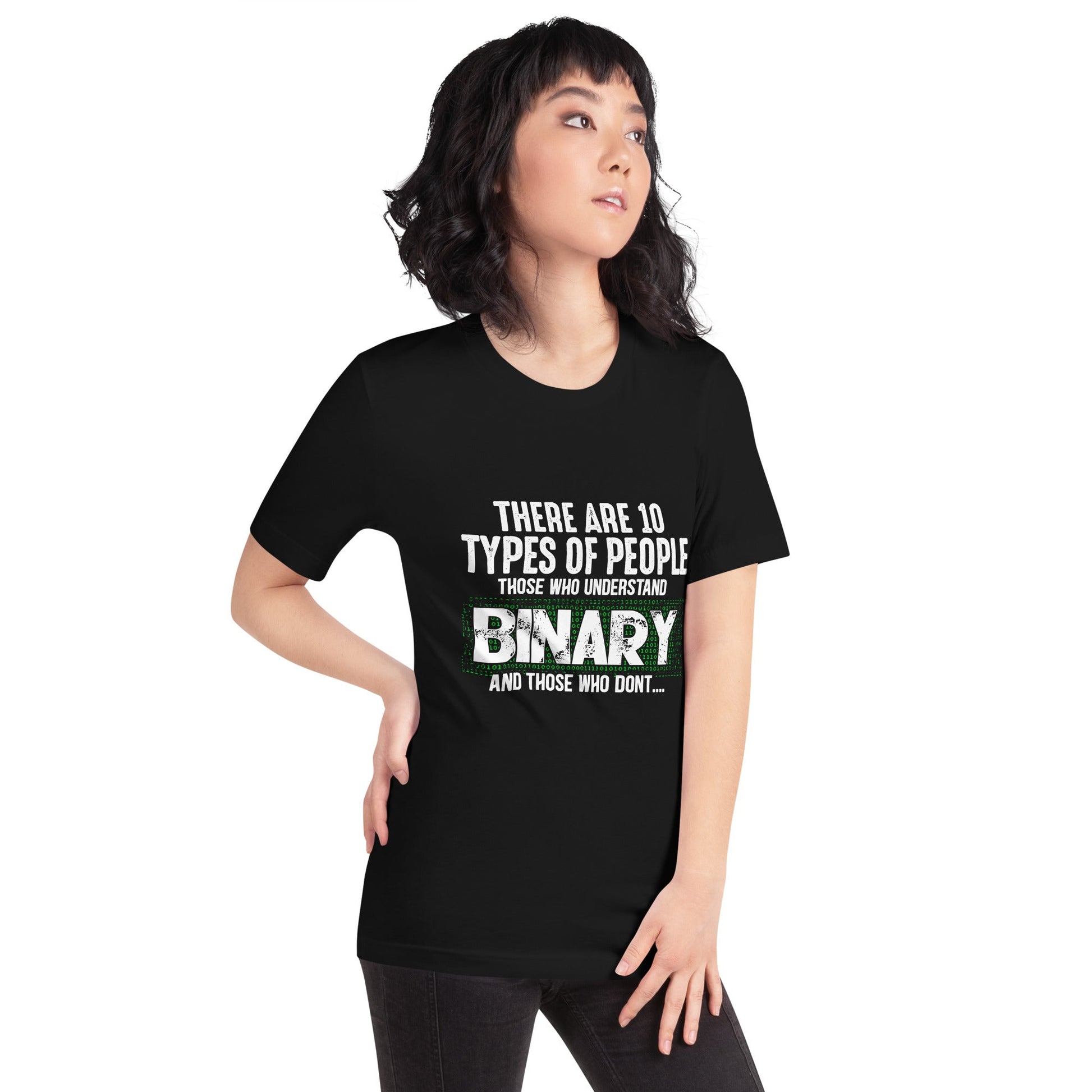 There are 10 types of people - Unisex t-shirt by DarkByteGear
