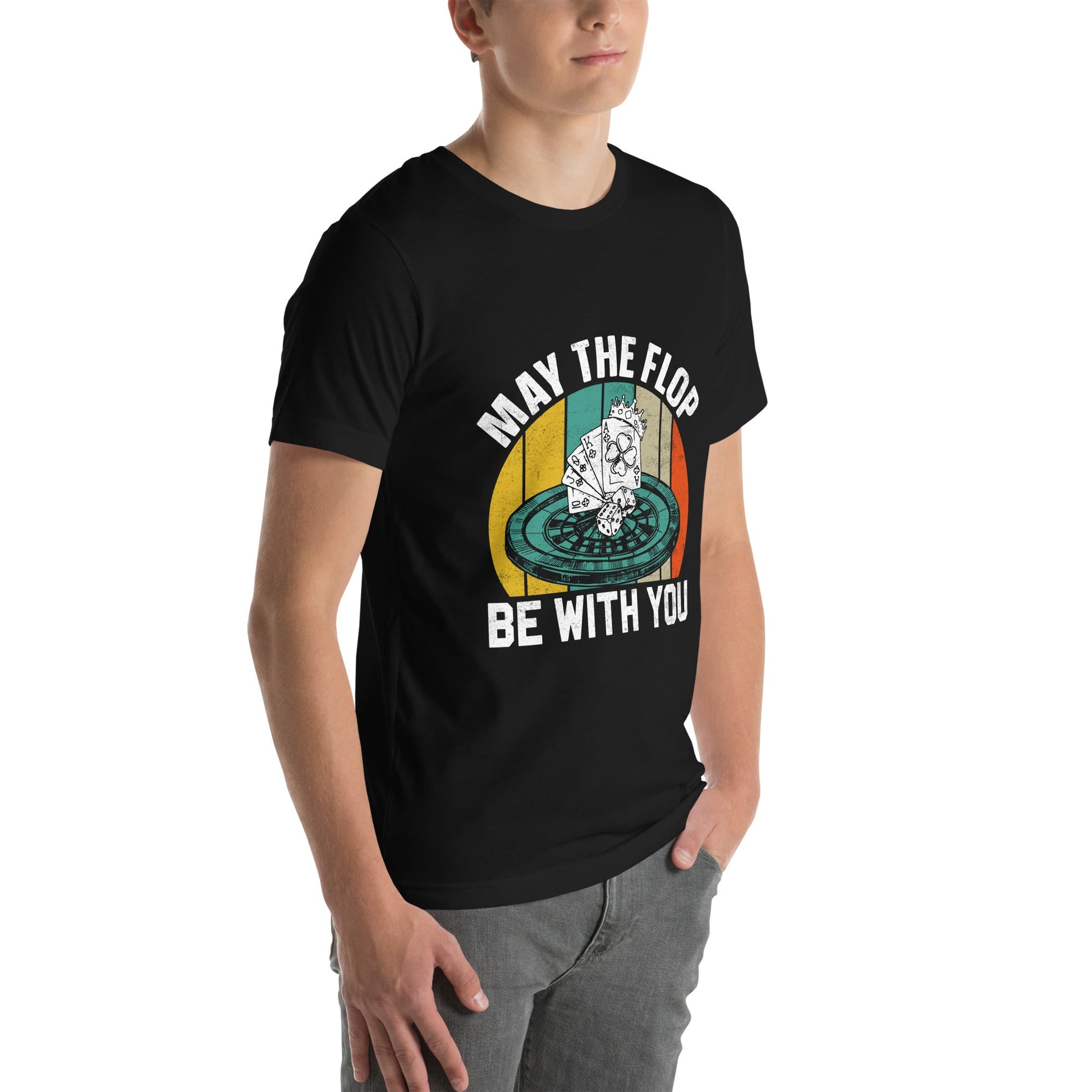 May the Flop be with you - Unisex t-shirt by DarkByteGear