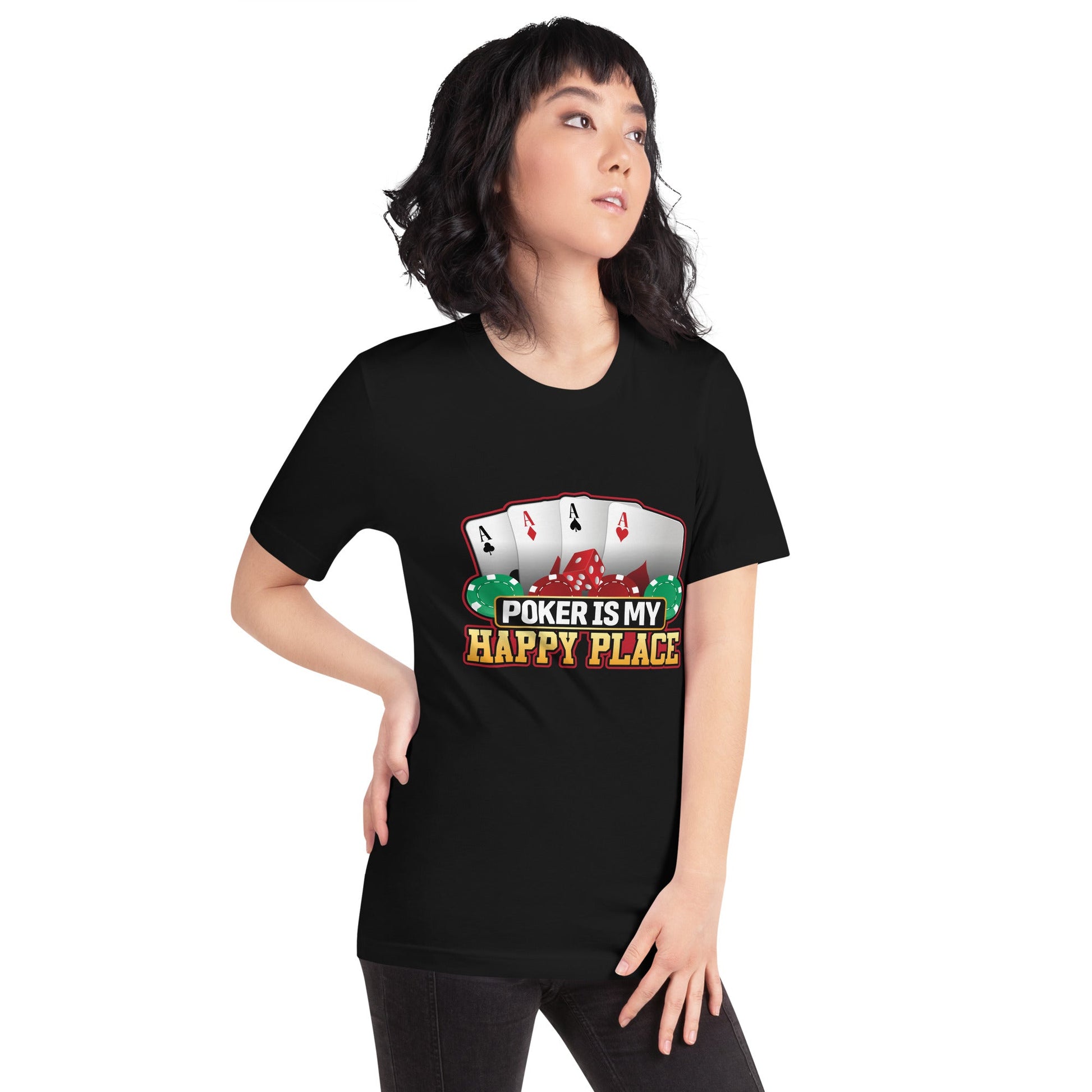 Poker Dad is like a Normal Dad but much Cooler - Unisex t-shirt by DarkByteGear