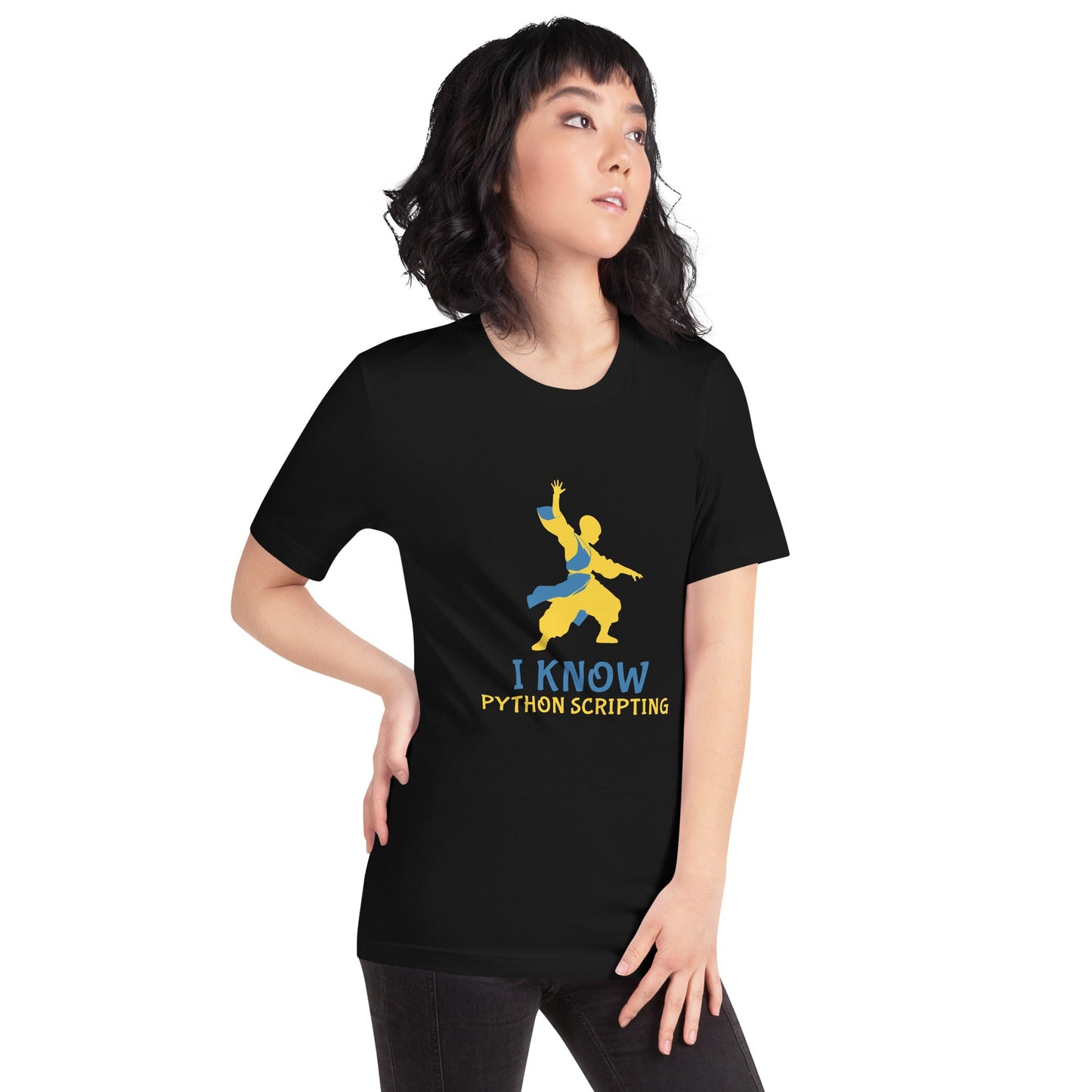 I Know Python Scripting - Unisex t-shirt by DarkByteGear