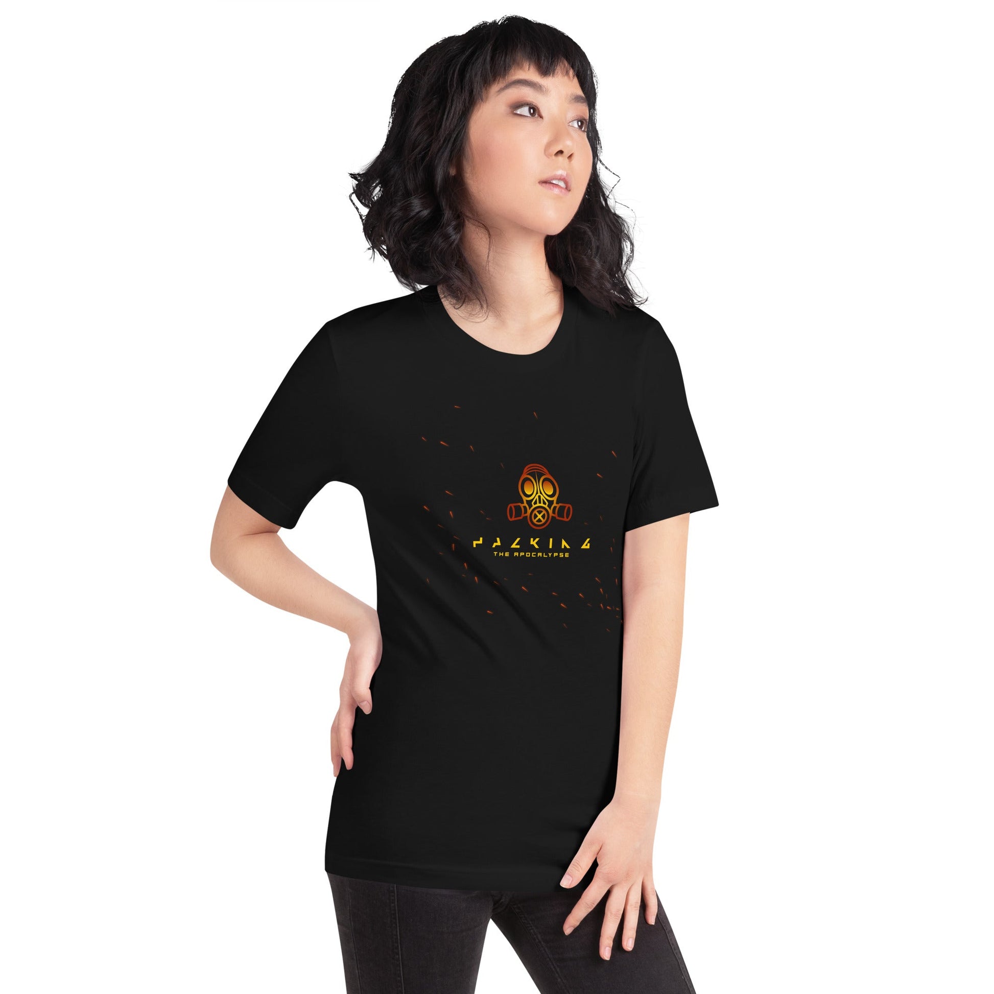 Hacking the apocalypse - Unisex t-shirt by DarkByteGear