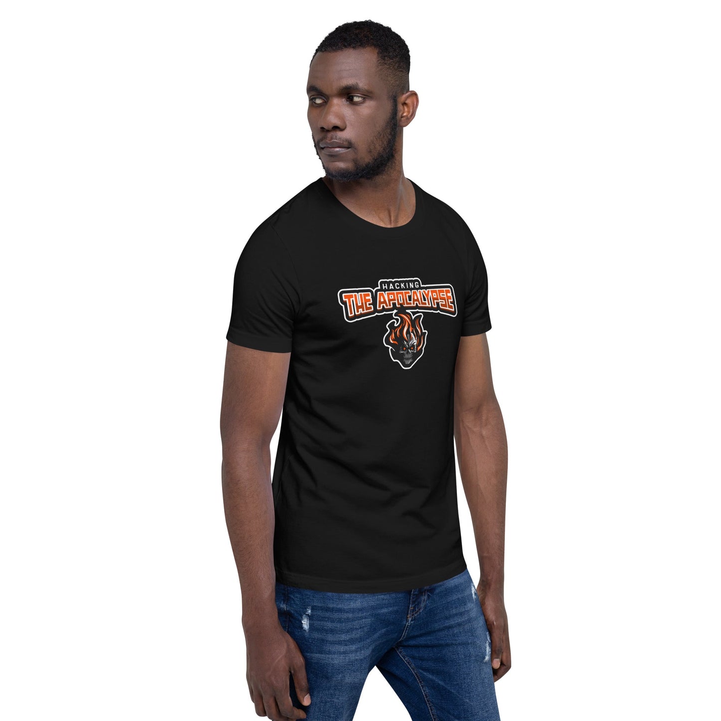 Hacking the Apocalypse V1 - Unisex t-shirt by DarkByteGear