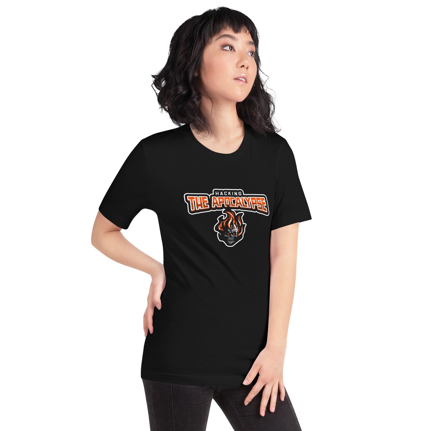 Hacking the Apocalypse V1 - Unisex t-shirt by DarkByteGear