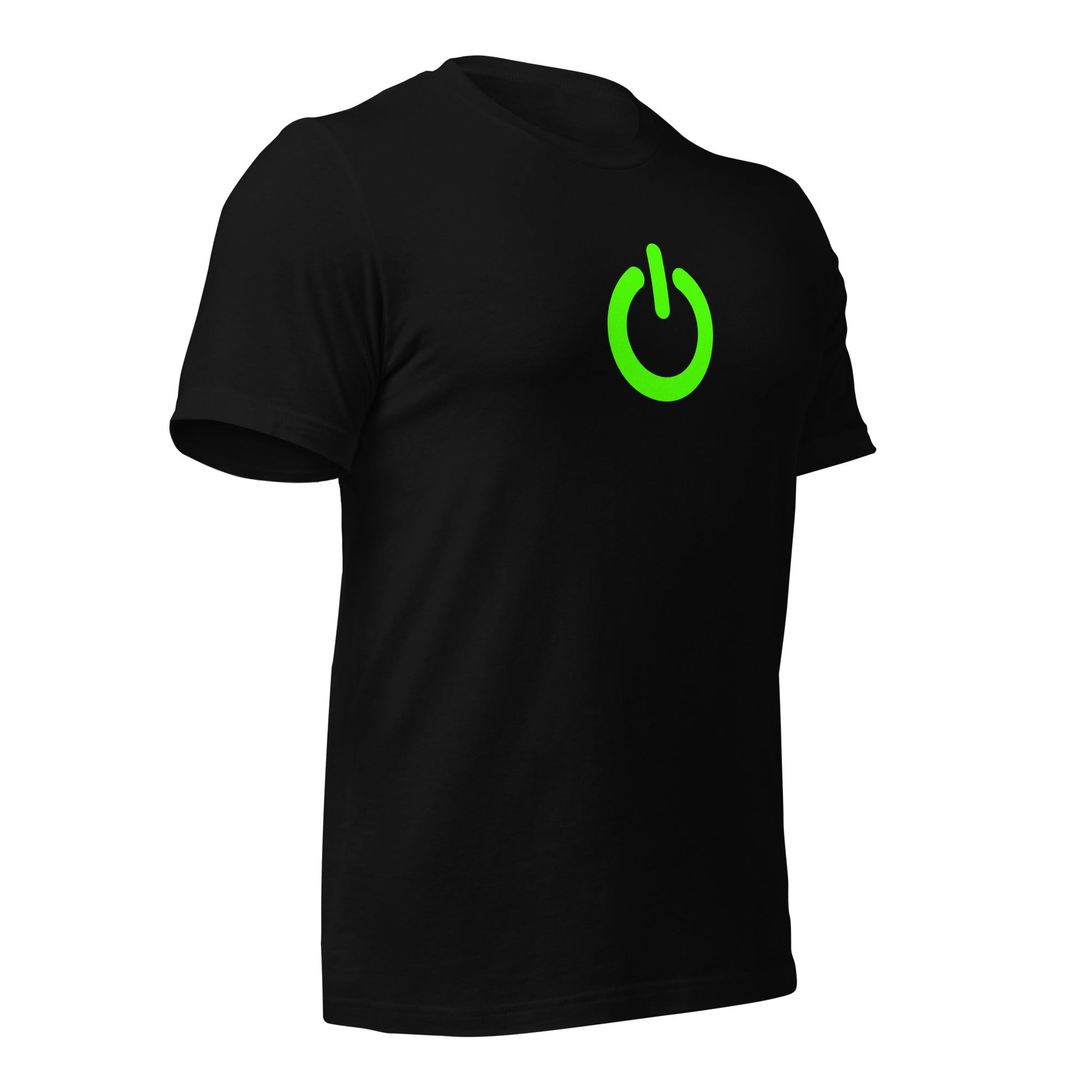 Power on - Unisex t-shirt by DarkByteGear