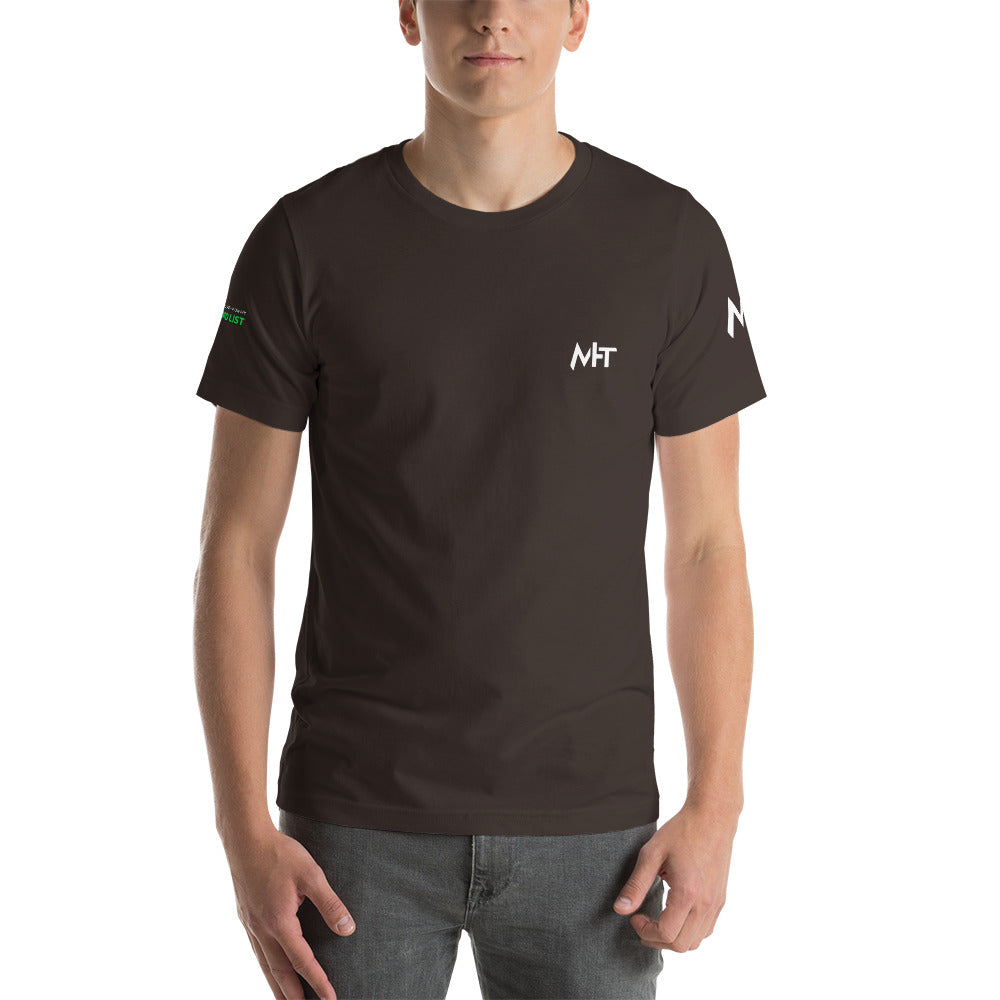Password List - Short-Sleeve Unisex T-Shirt (all sides print) by DarkByteGear